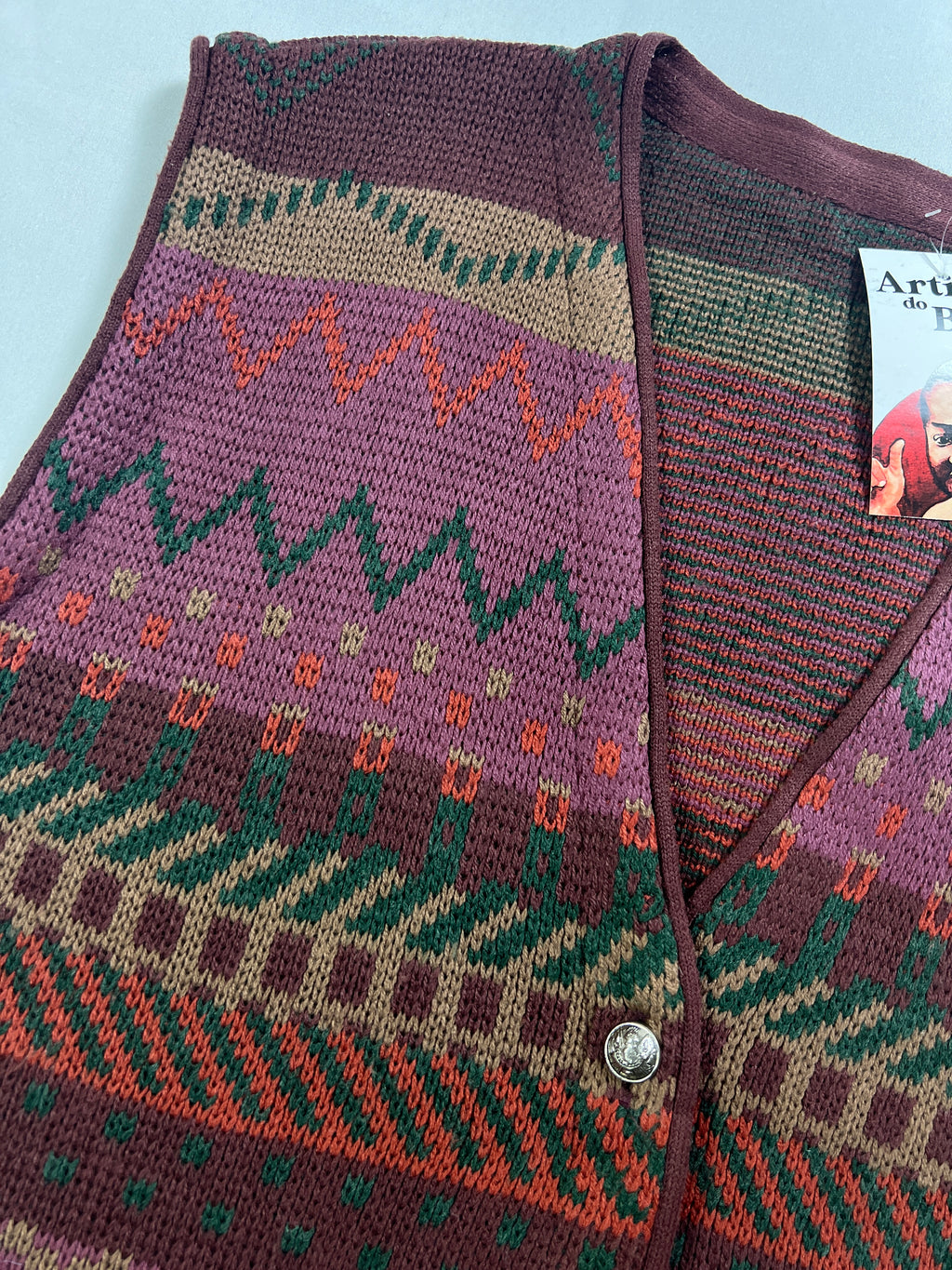 Unbranded Pattern Sweater Vest
