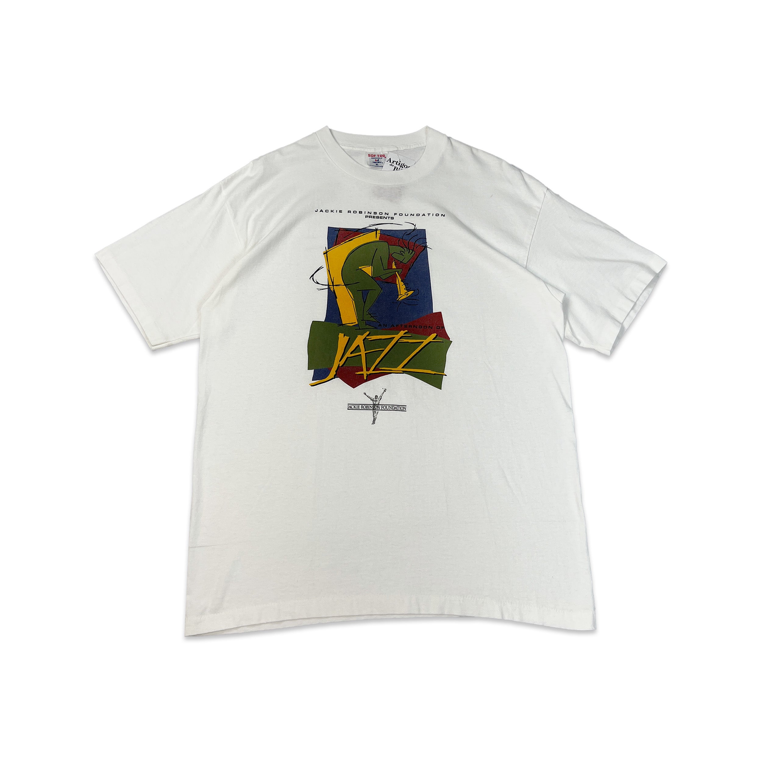 Teejays Jackie Robinson Foundation Afternoon Jazz T-Shirt