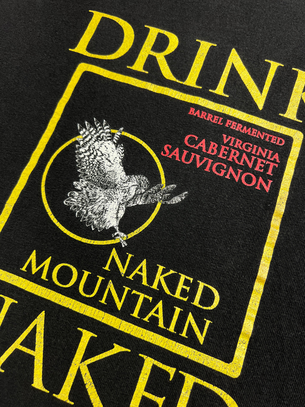 Gildan HeavyWeight Cotton Naked Mountain Drink Naked T-Shirt