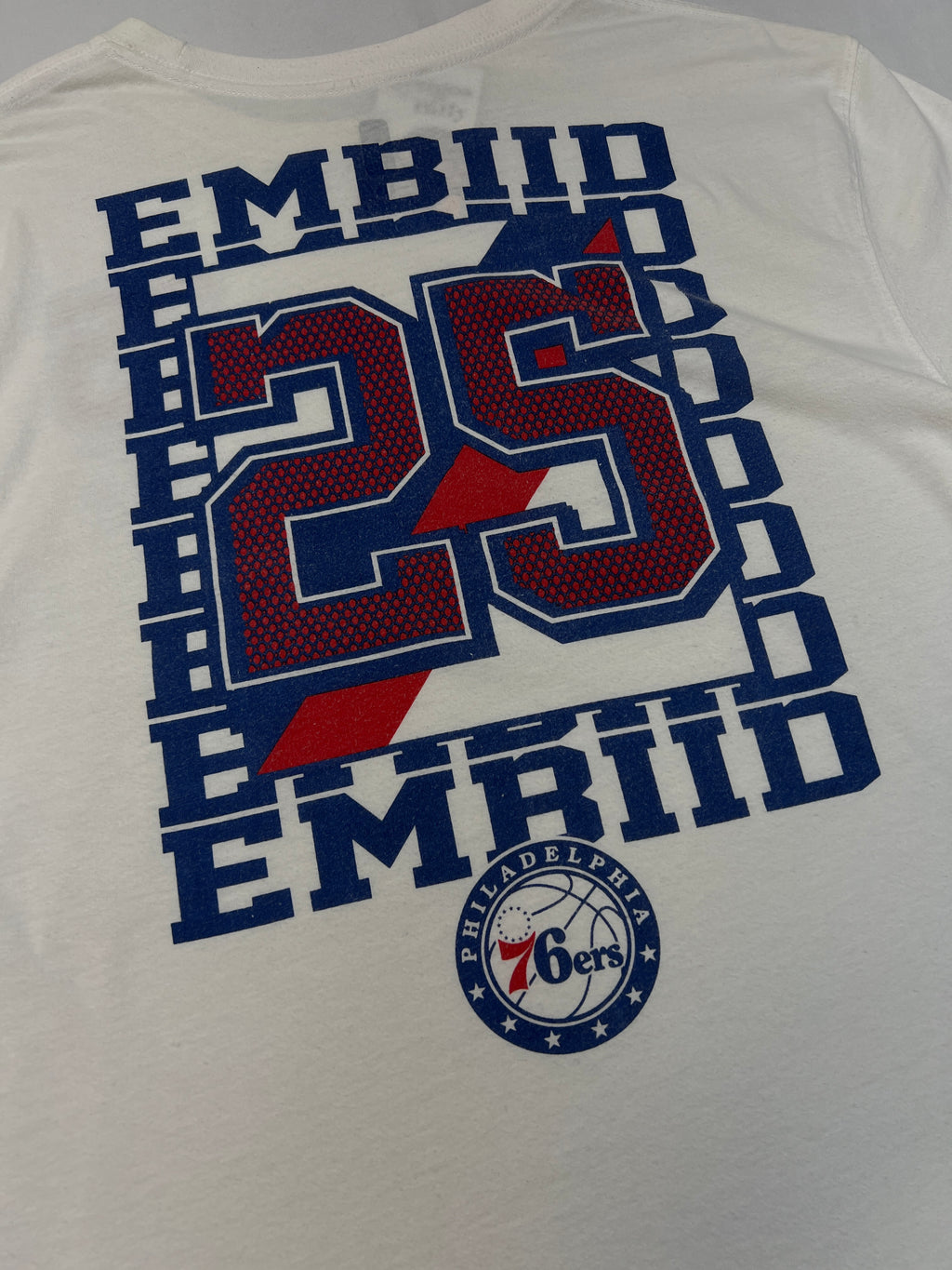 NBA Philadelphia 76ers Embiid #25 T-Shirt