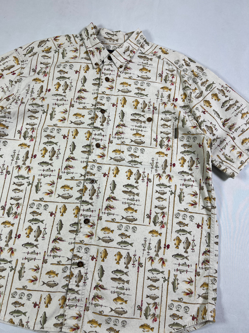 Woolrich Fishing Patterned Shirt