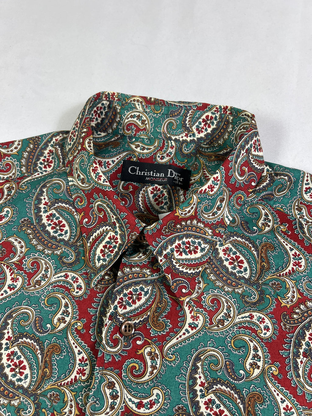 Christian Dior Paisley Shirt