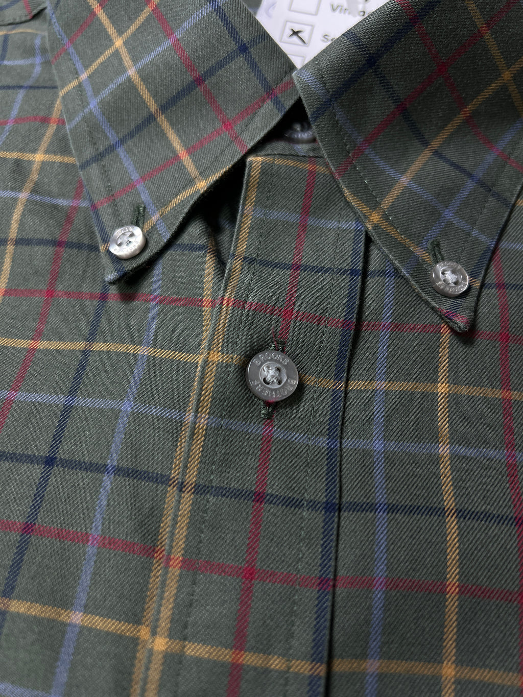Brooks Brothers Plaid Shirt