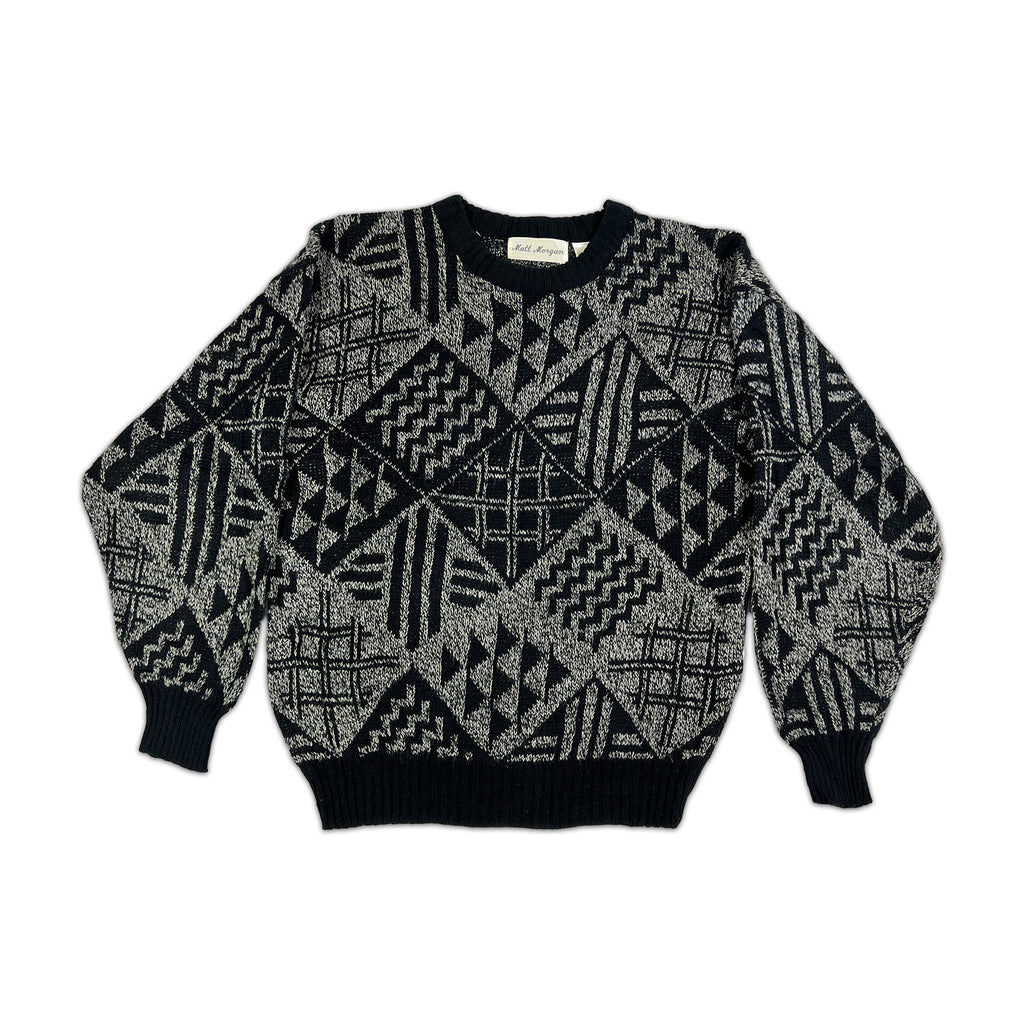 Matt Morgan Geometric Pattern Pullover