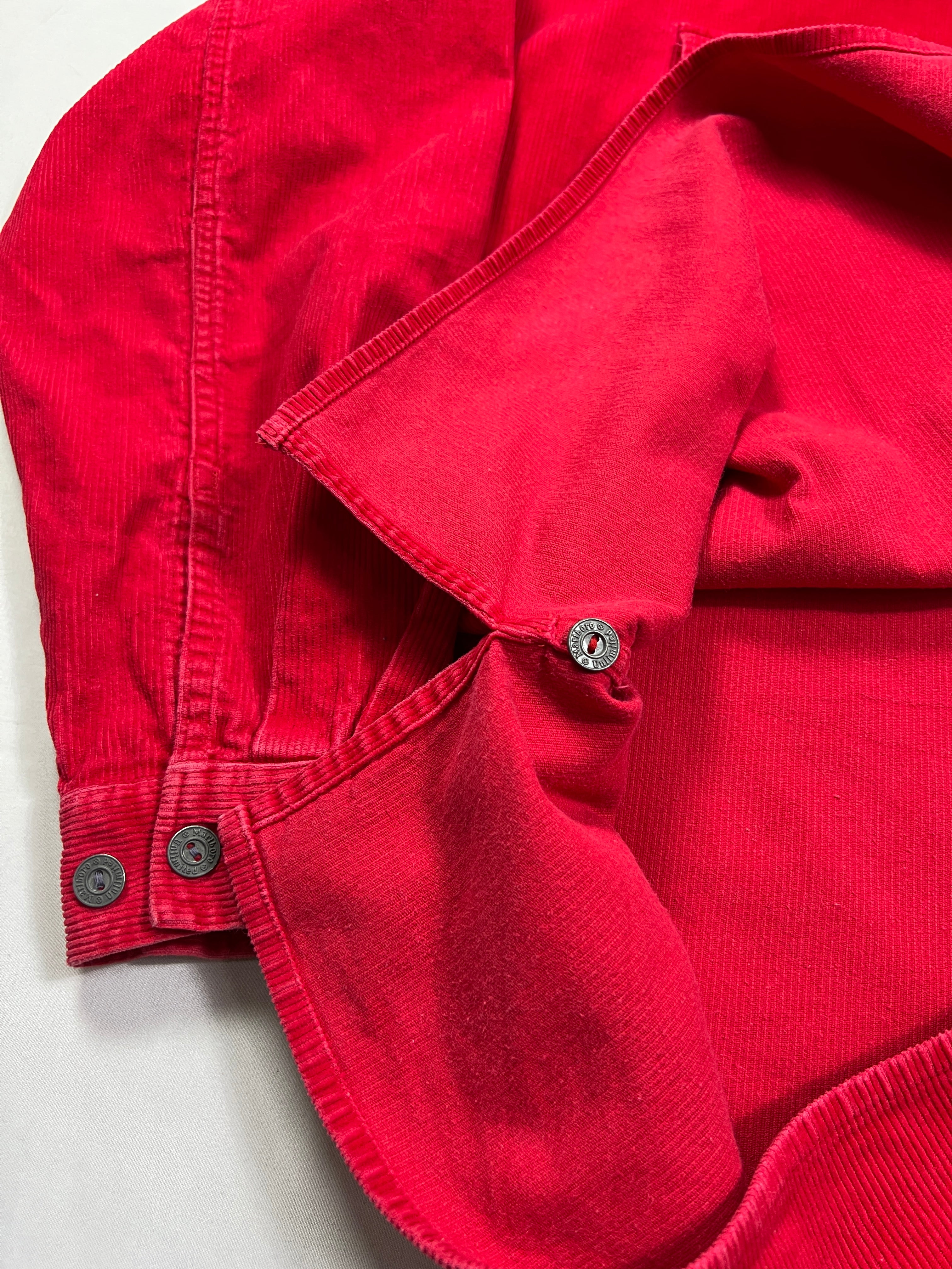 Marlboro Corduroy Halfzip Longsleeve Shirt