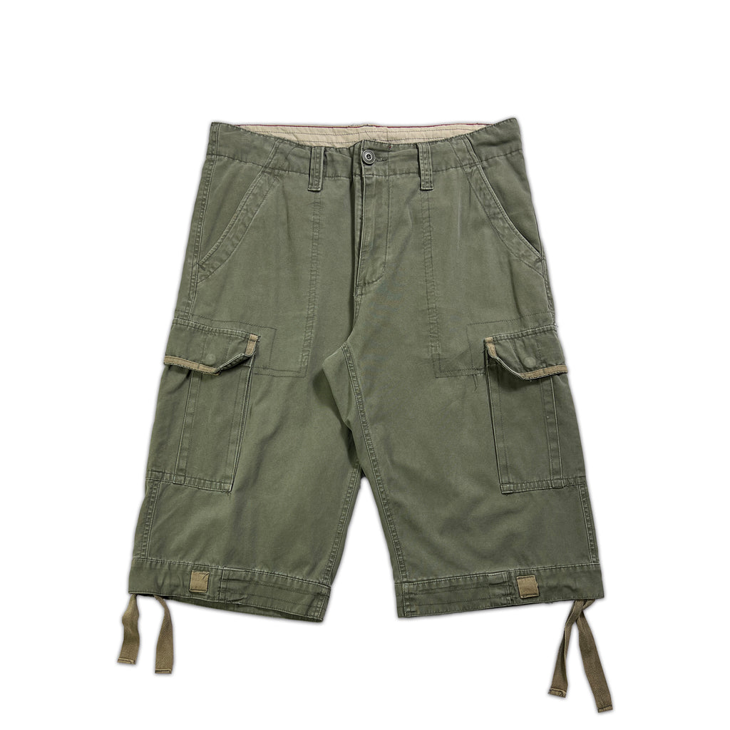 Military Wide Cargo Shorts