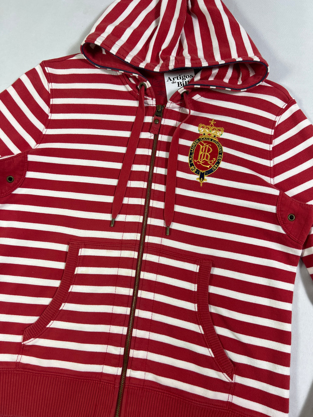 Lauren Ralph Lauren Striped Hoodie