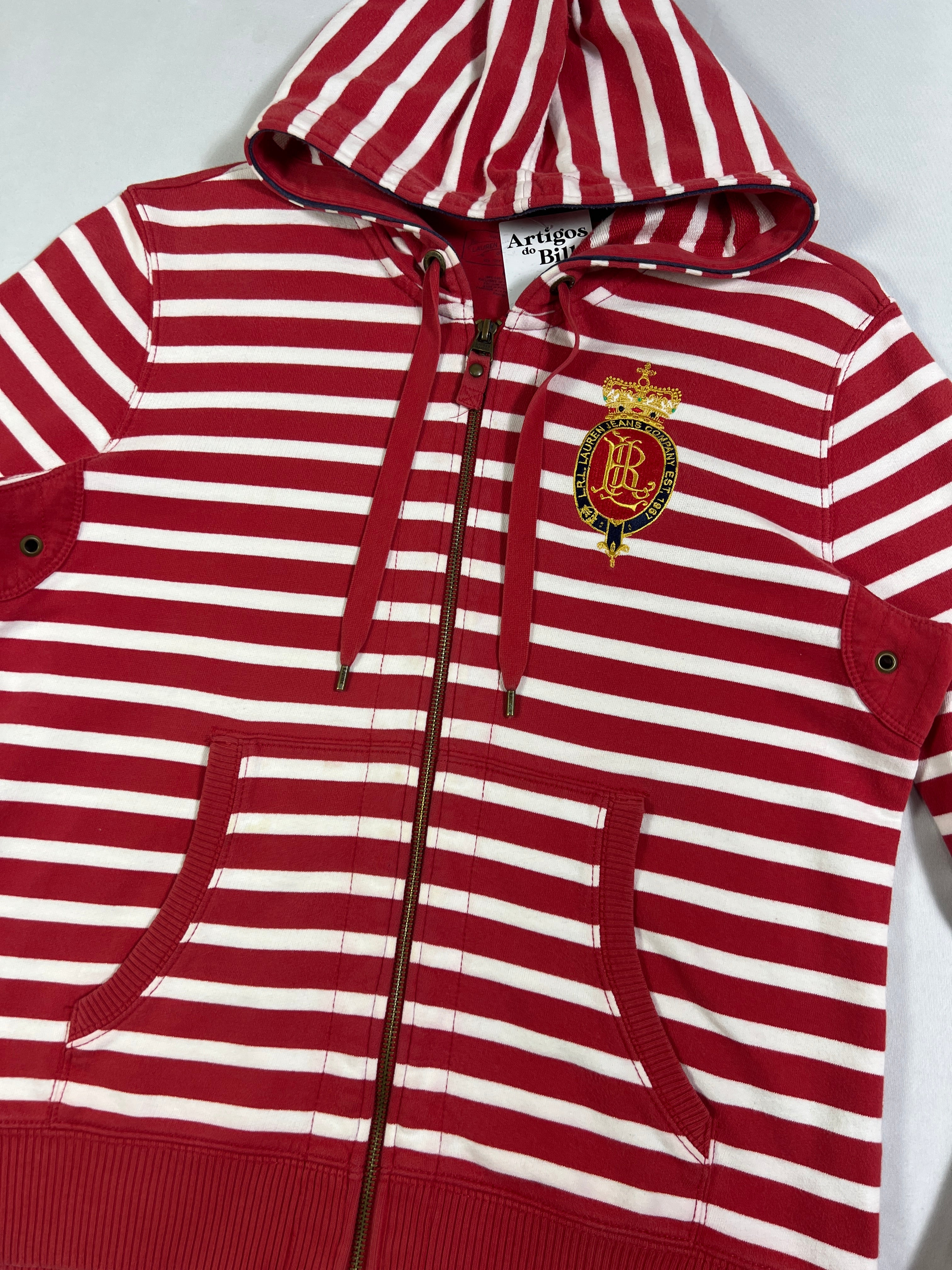 Lauren Ralph Lauren Striped Hoodie