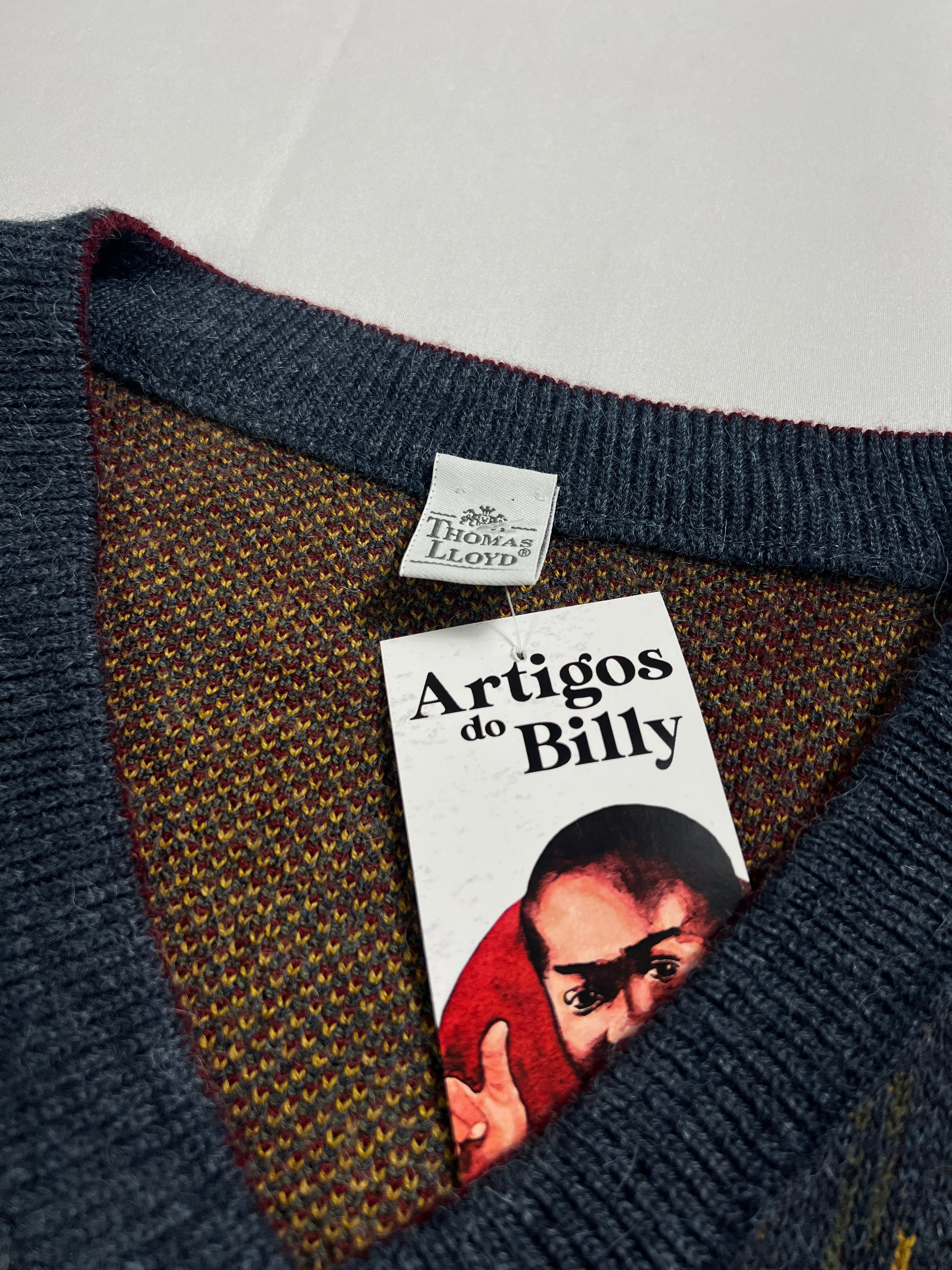 Thomas LLoyd Alpaca Wool Pattern Vest