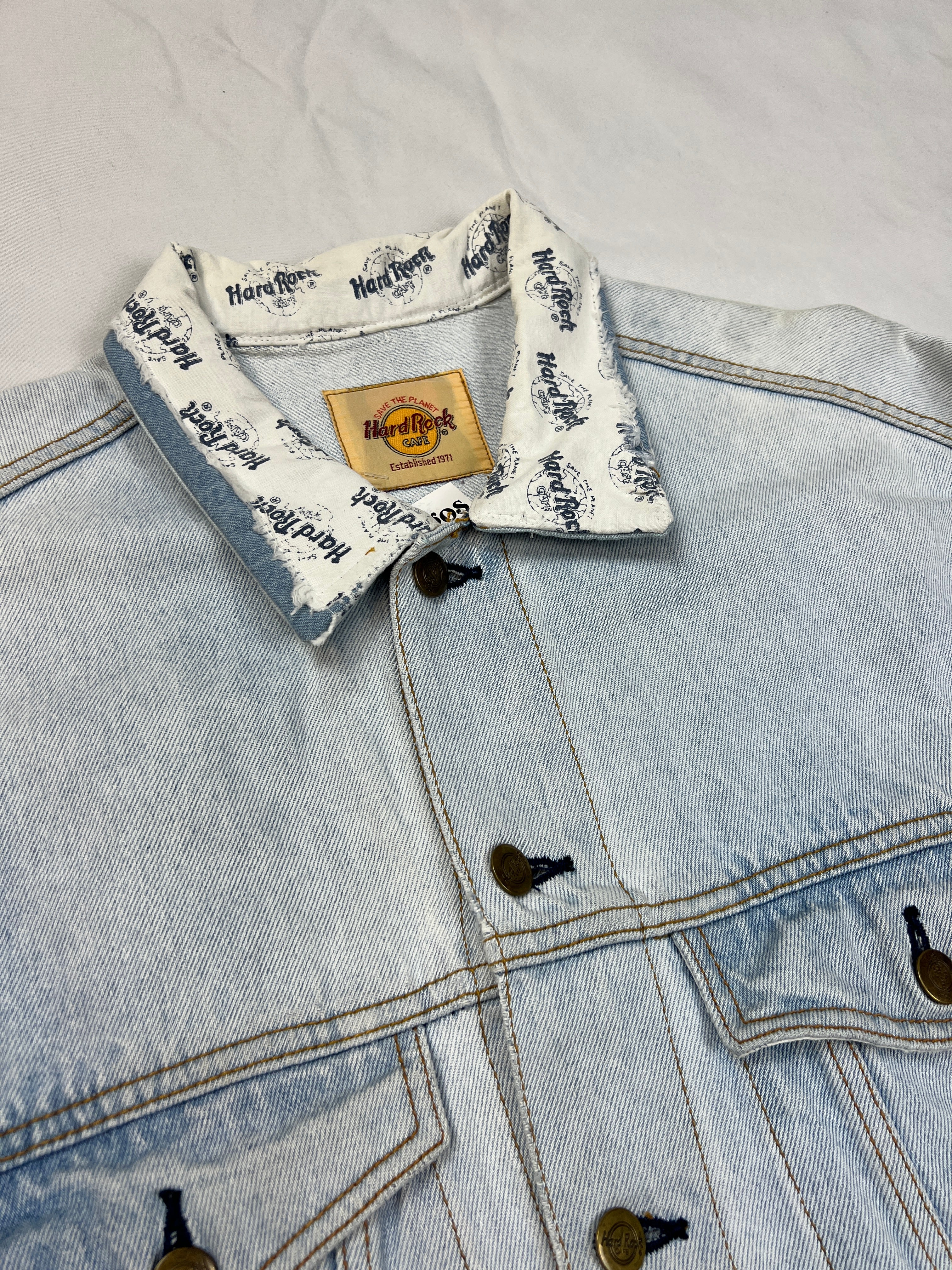 Hard Rock Cafe Orlando Jeans Jacket