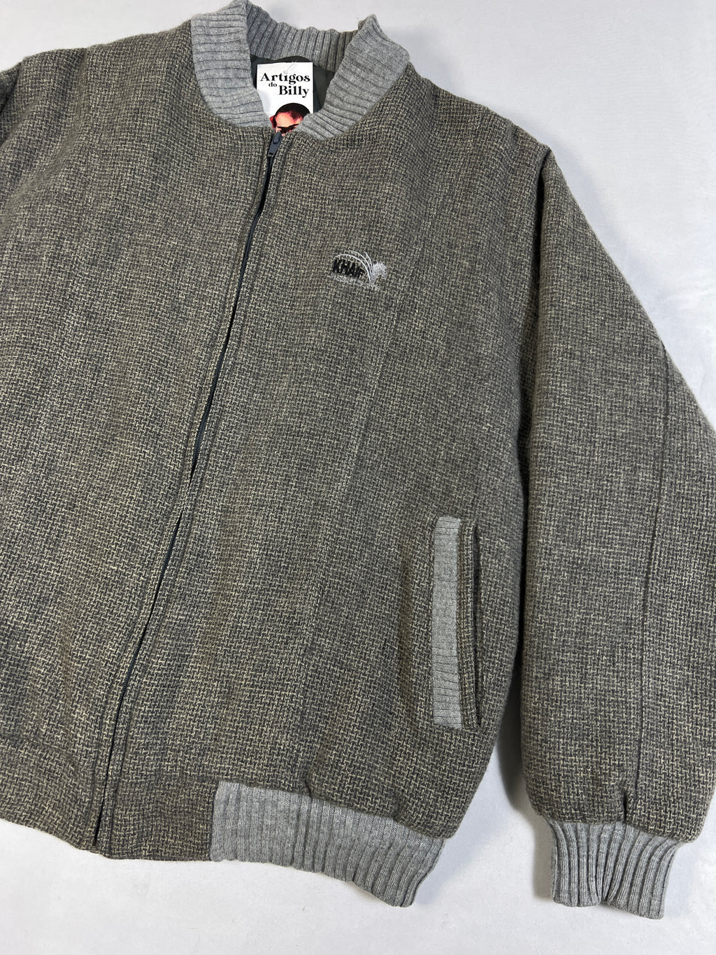 Khalf Wool Bomber Jacket
