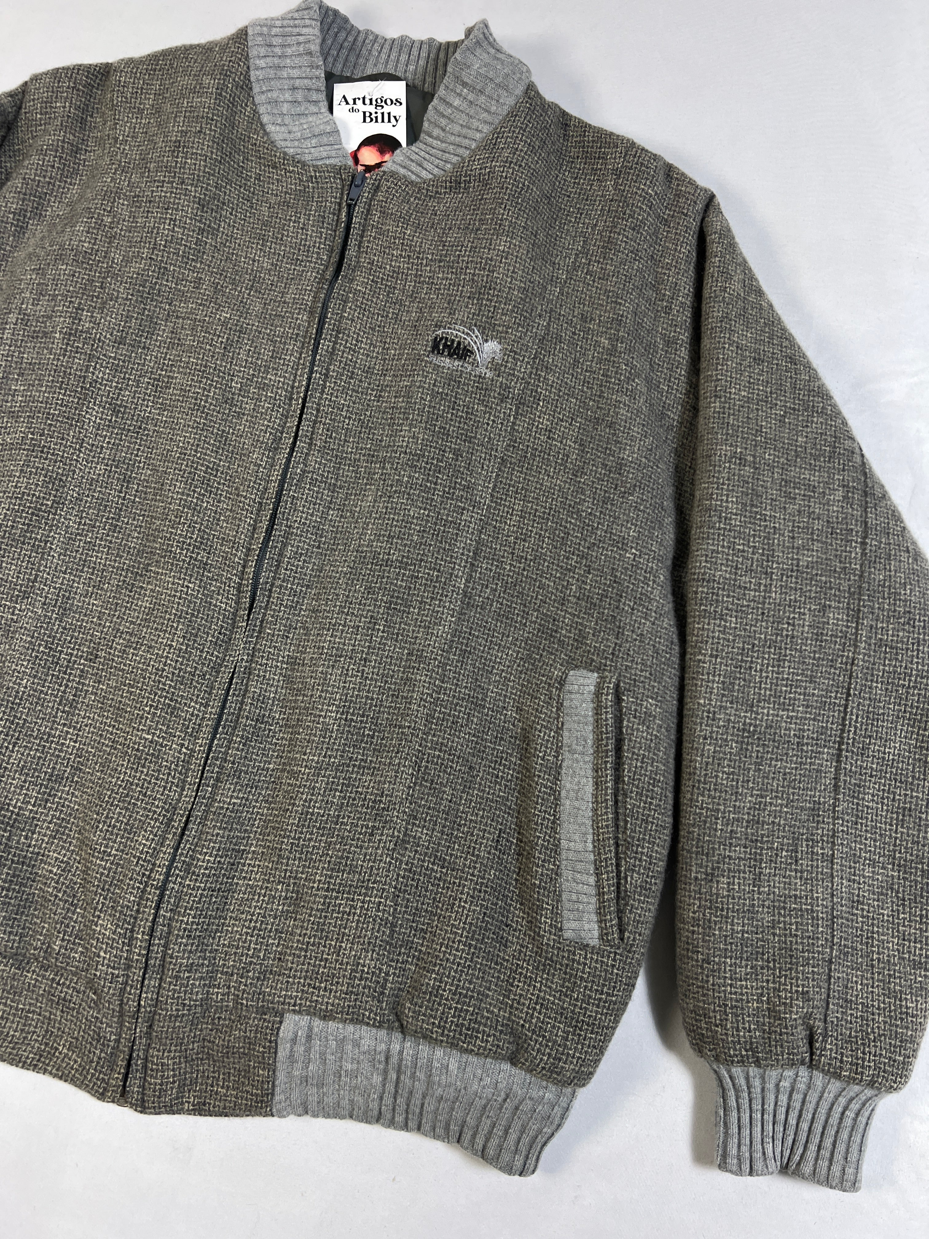 Khalf Wool Bomber Jacket