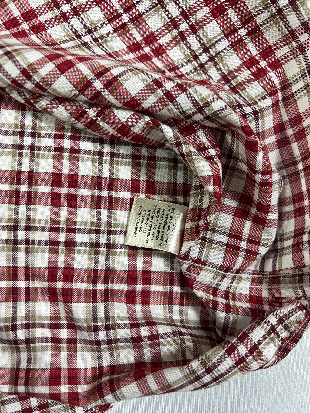St. John's Bay Iron Free Plaid Shirt