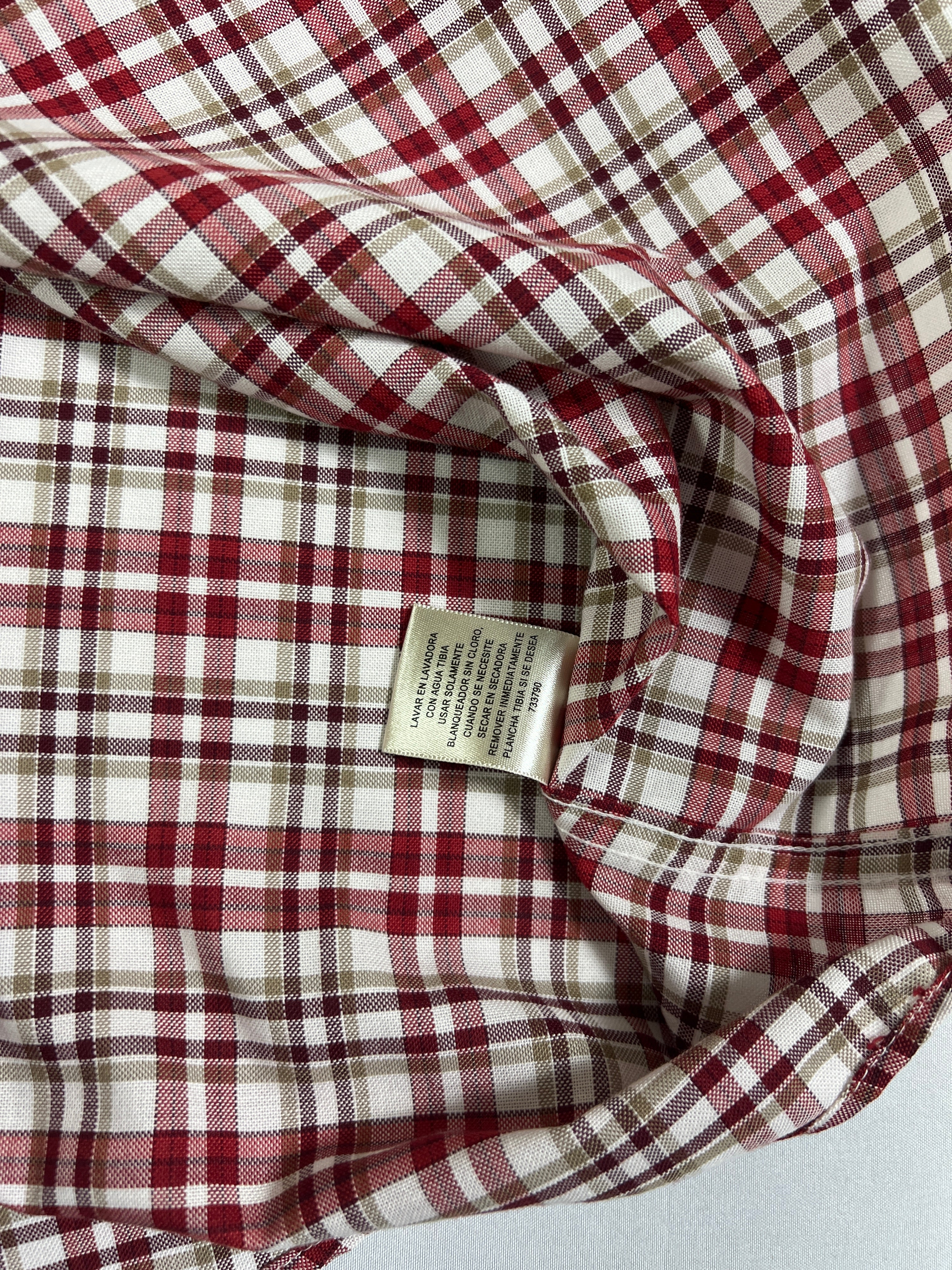 St. John's Bay Iron Free Plaid Shirt
