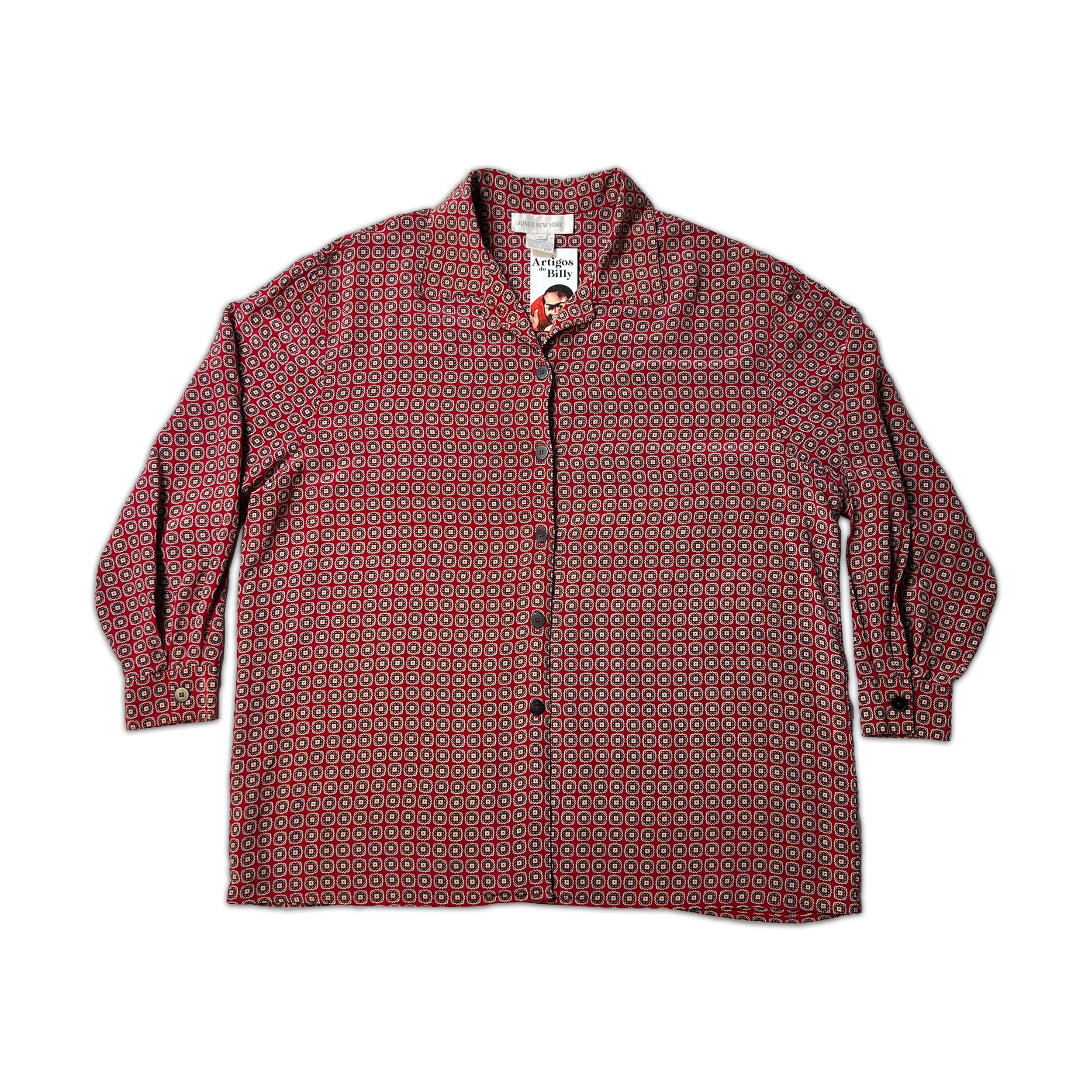 Jones New York Silk Shirt