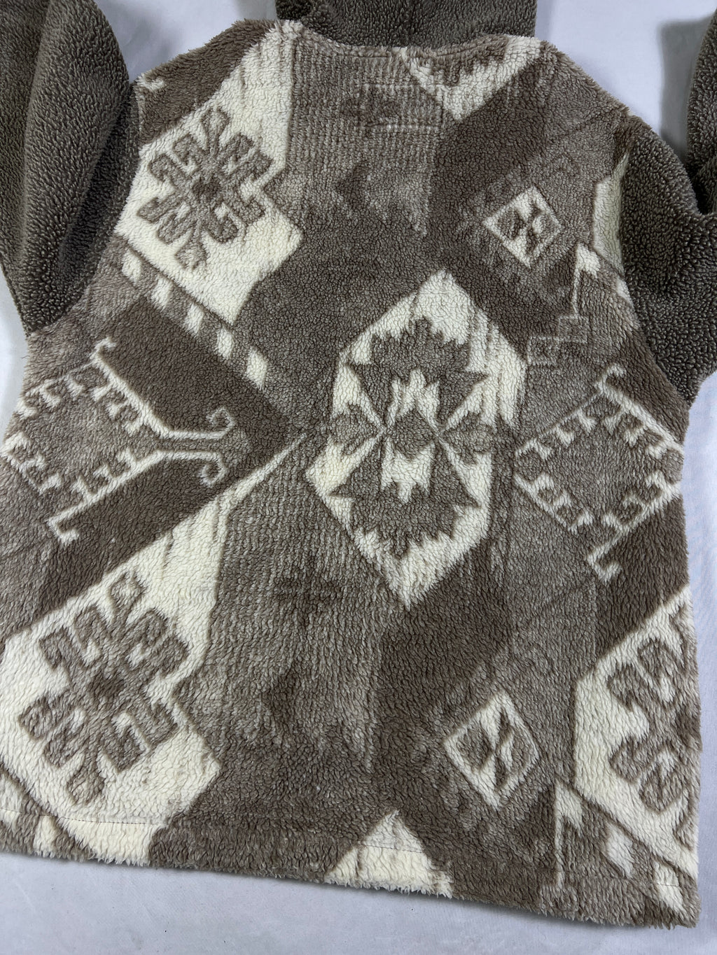 East West Aztec Fleeced Full Zip Jacket