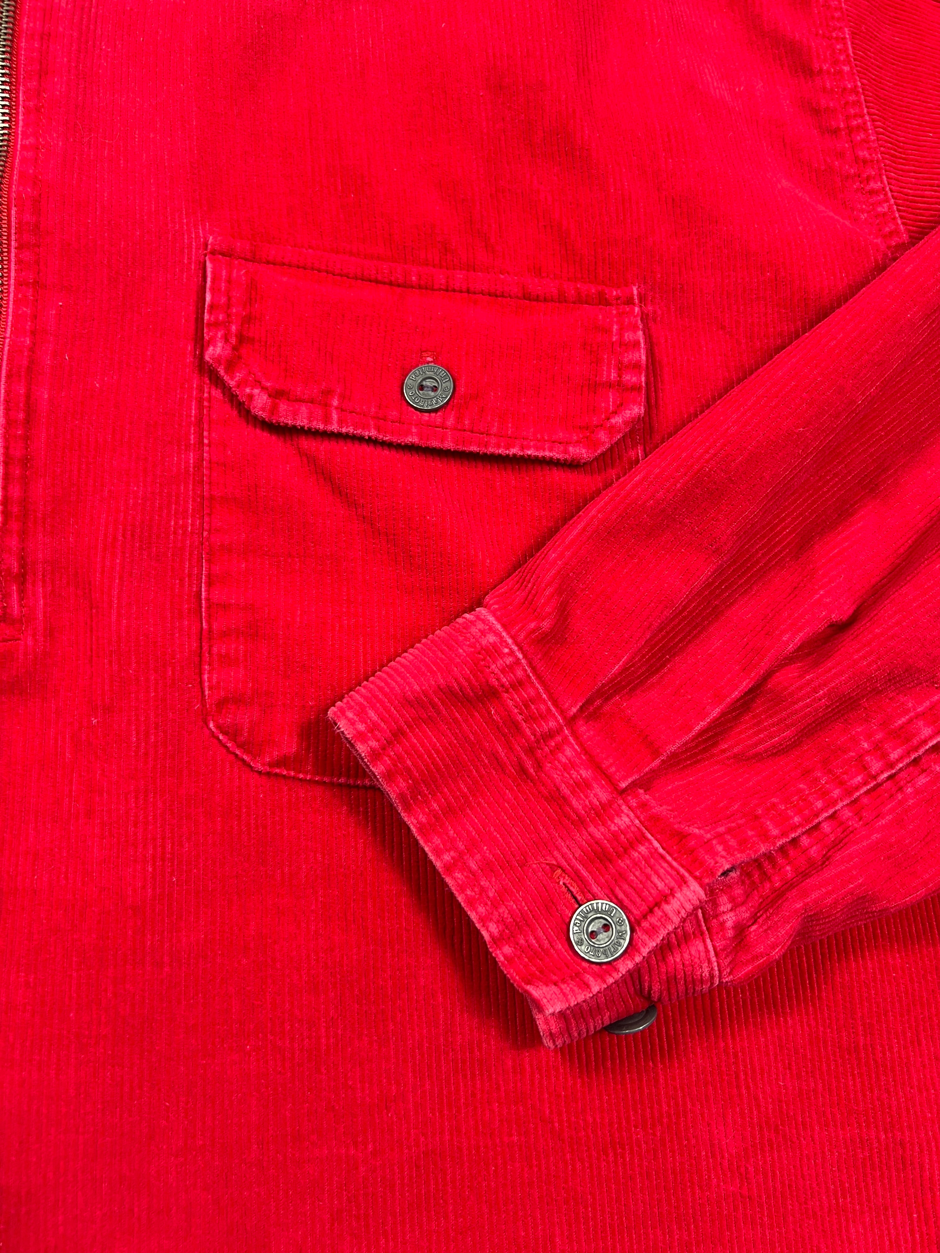 Marlboro Corduroy Halfzip Longsleeve Shirt