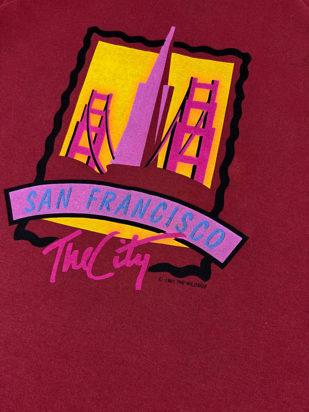 Anvil San Francisco 1991 Souvenir T-Shirt
