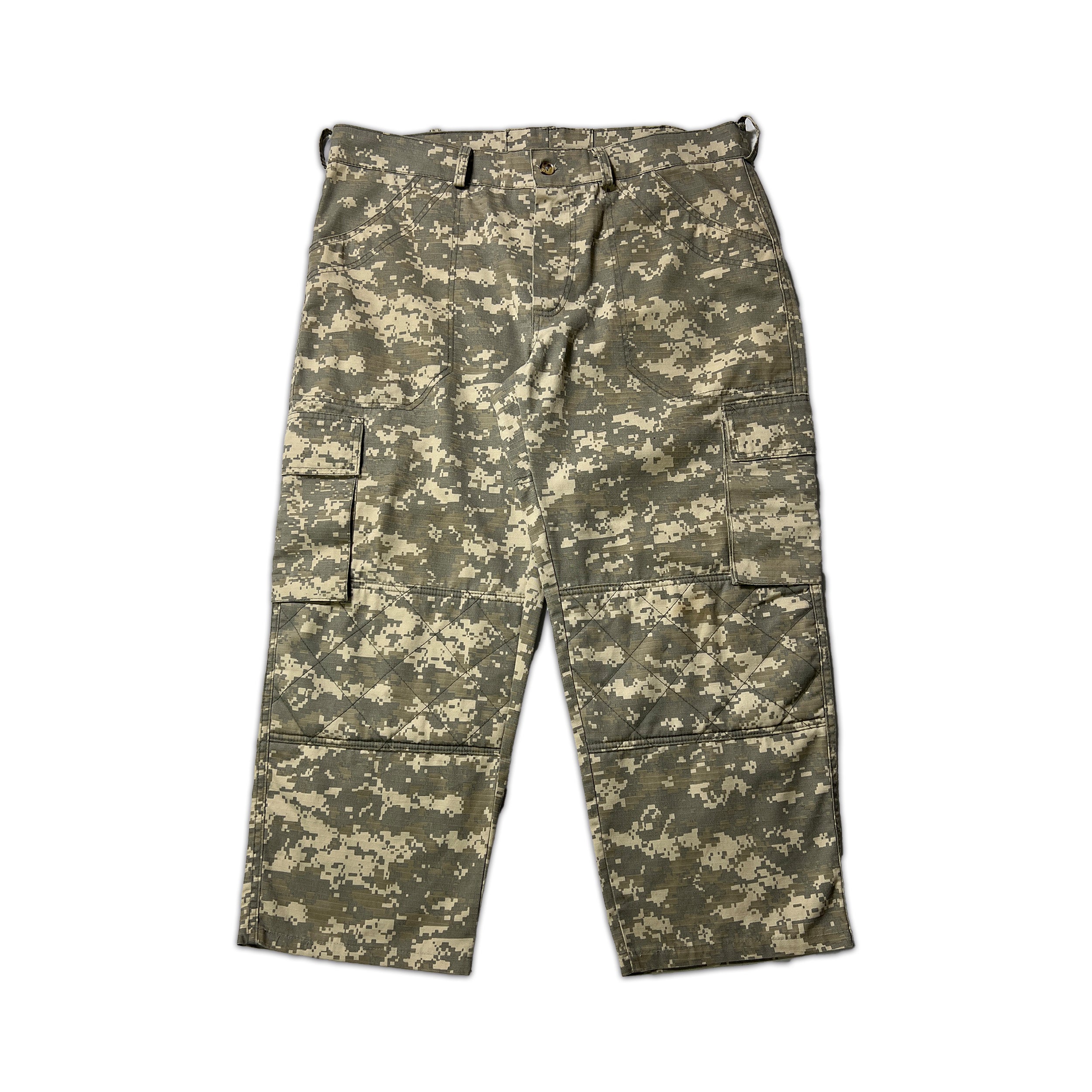 Castella Digital Camo Military Cargo Double Knee Pants