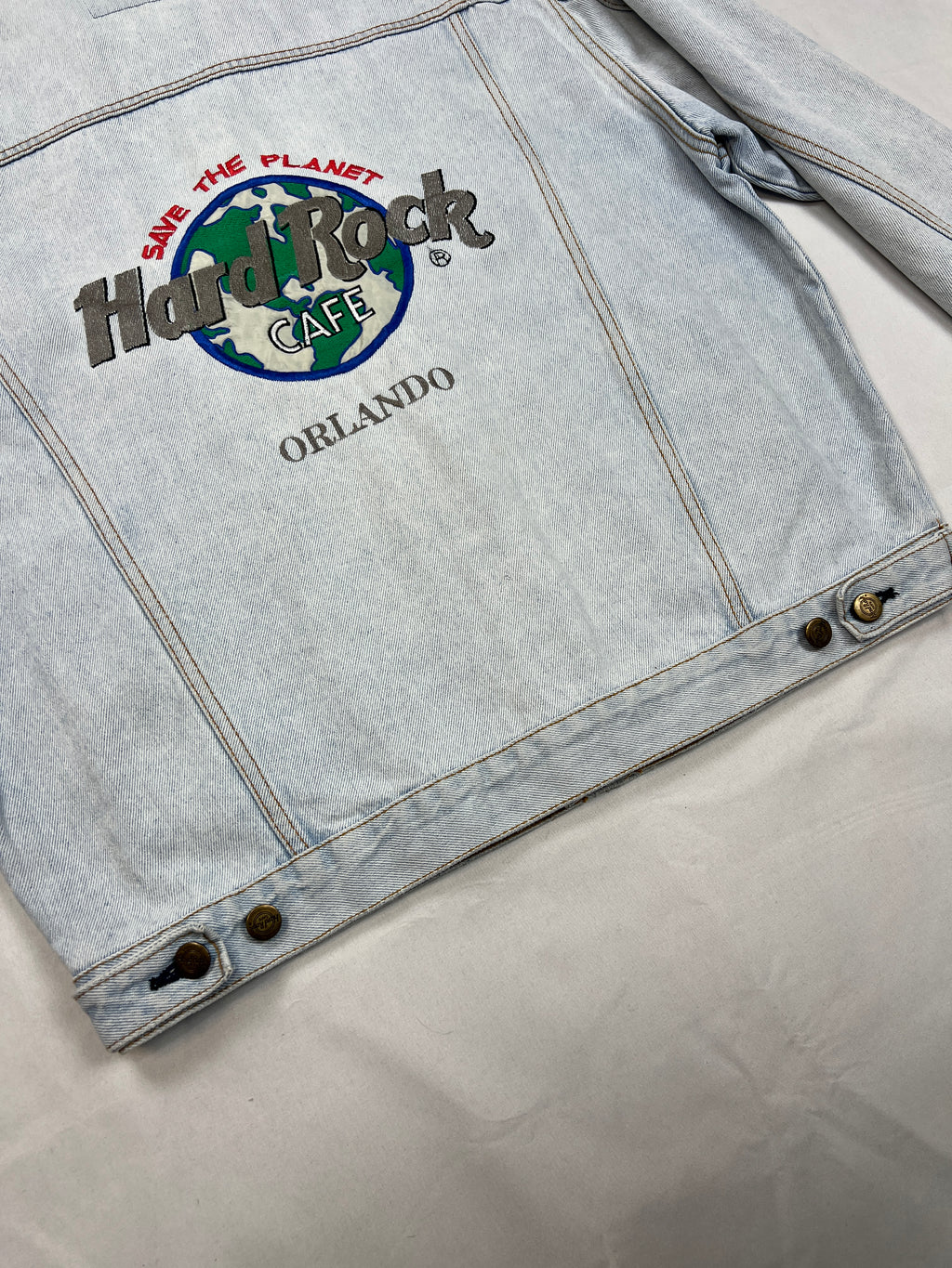 Hard Rock Cafe Orlando Jeans Jacket