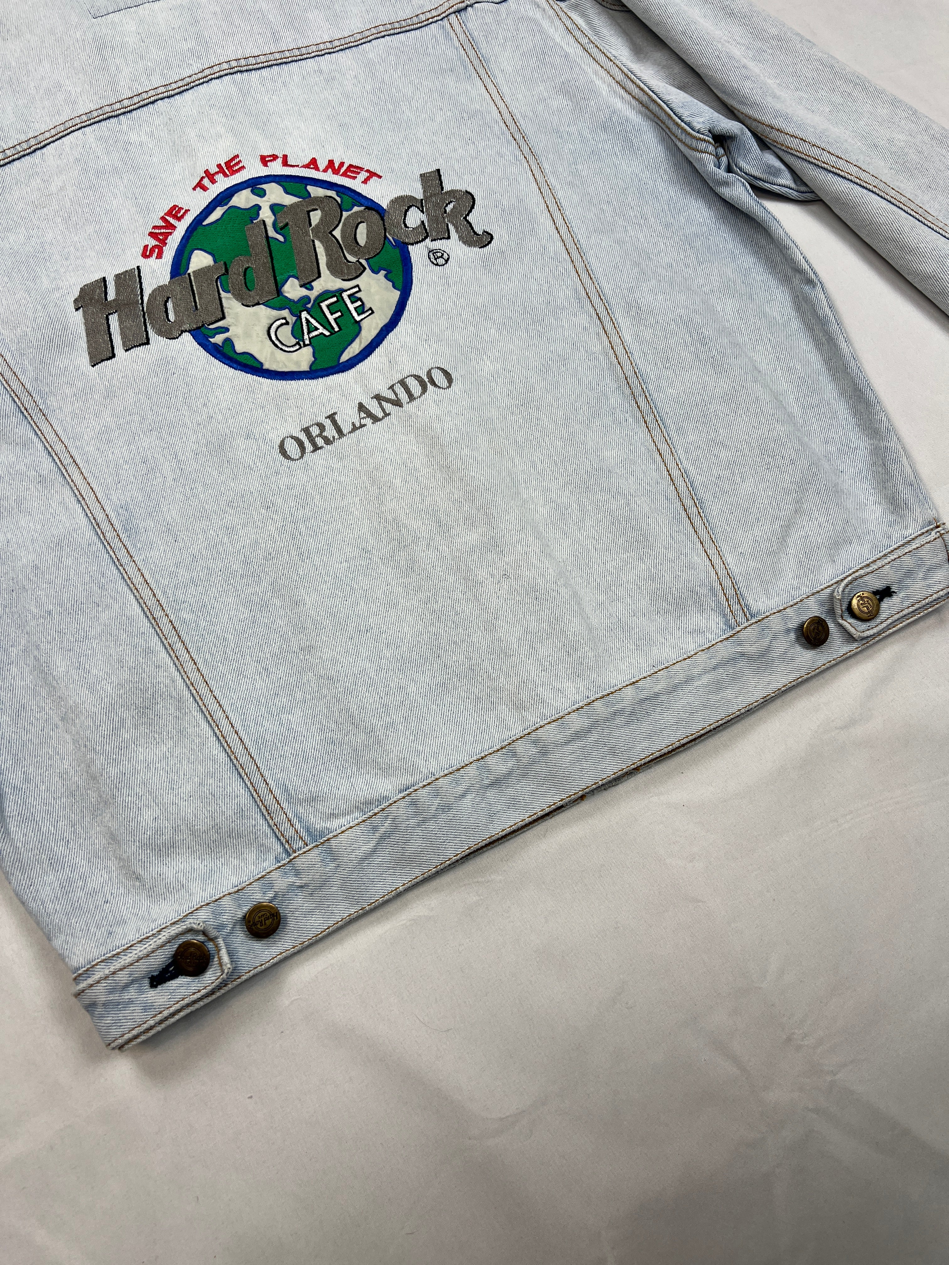 Hard Rock Cafe Orlando Jeans Jacket