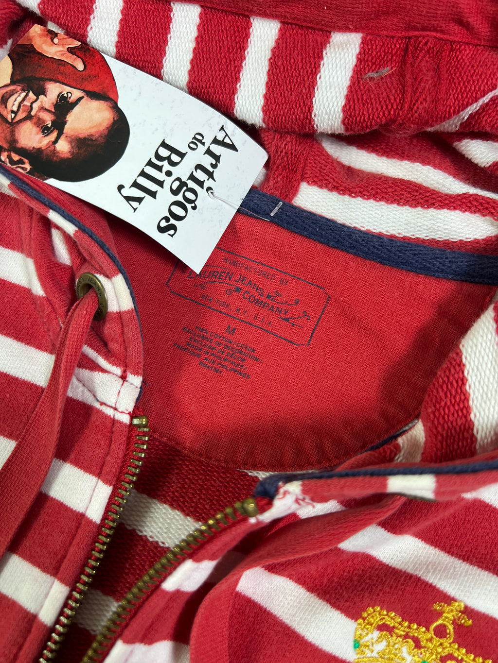 Lauren Ralph Lauren Striped Hoodie
