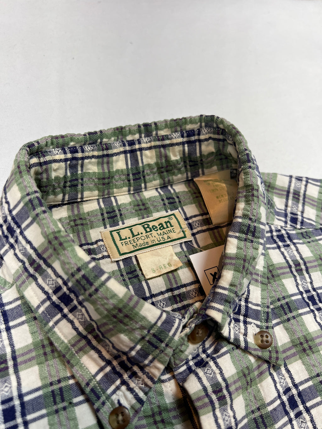 L.L.Bean Dobby Woven Shirt