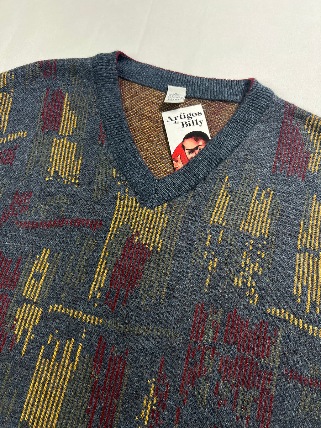 Thomas LLoyd Alpaca Wool Pattern Vest