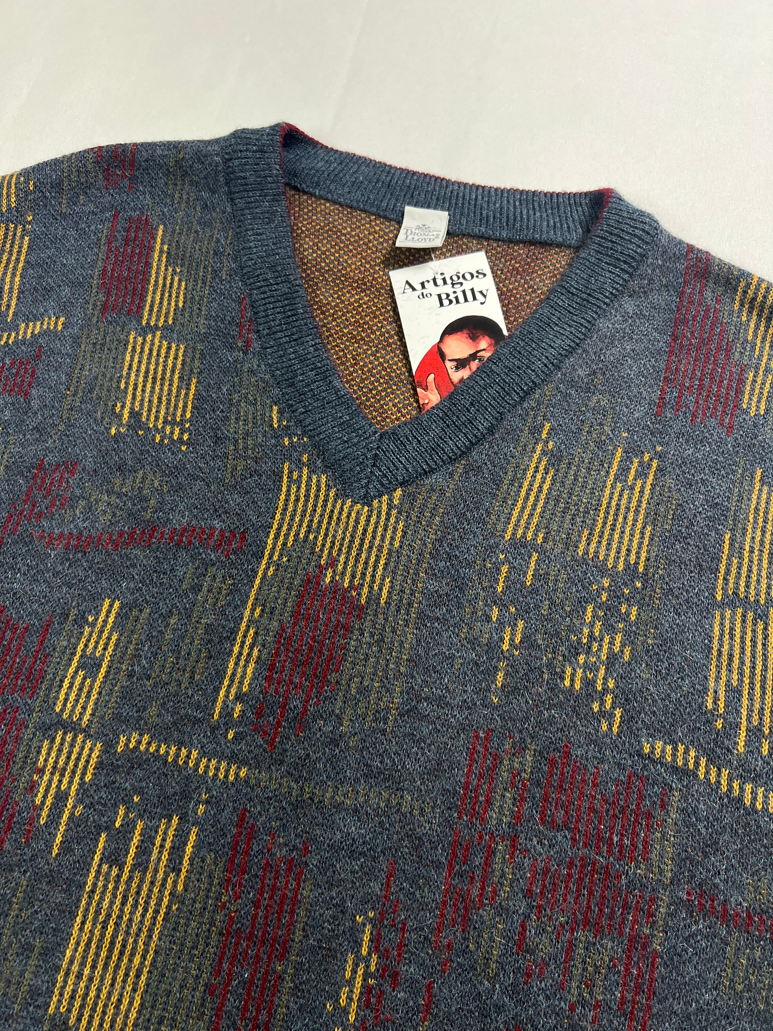 Thomas LLoyd Alpaca Wool Pattern Vest