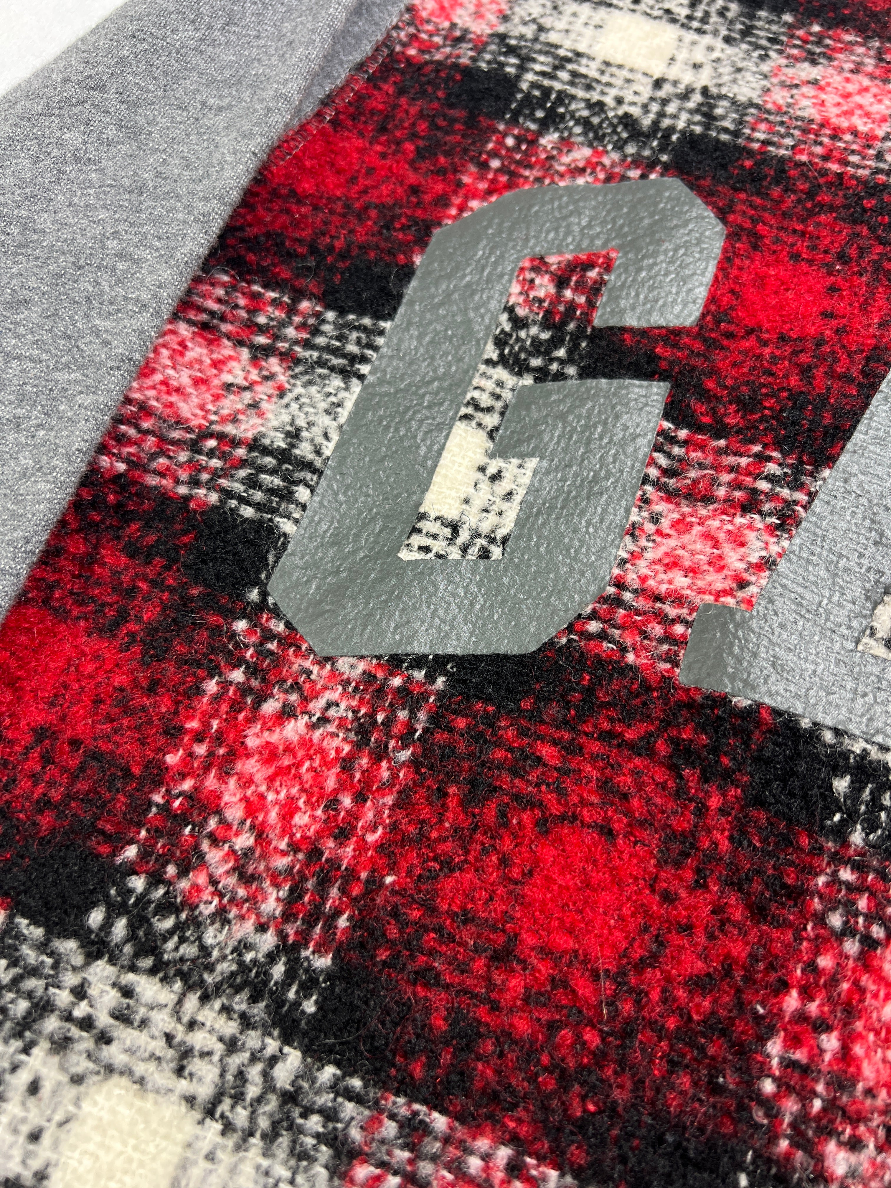GAP Plaid Wool Crewneck