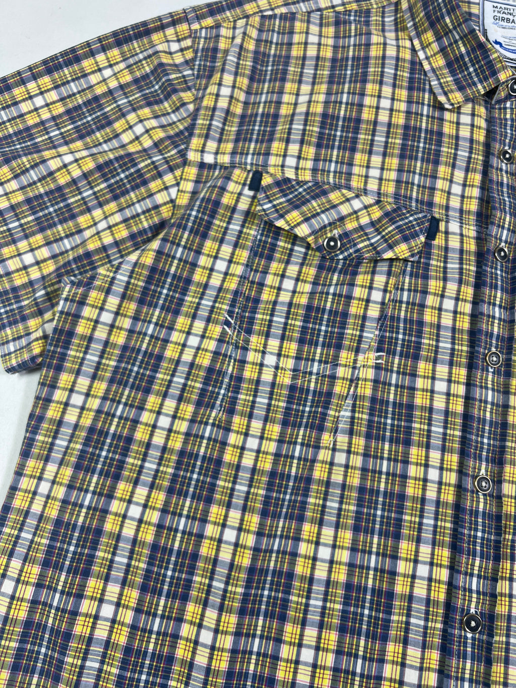 Marithé + François Girbaud Plaid Shirt