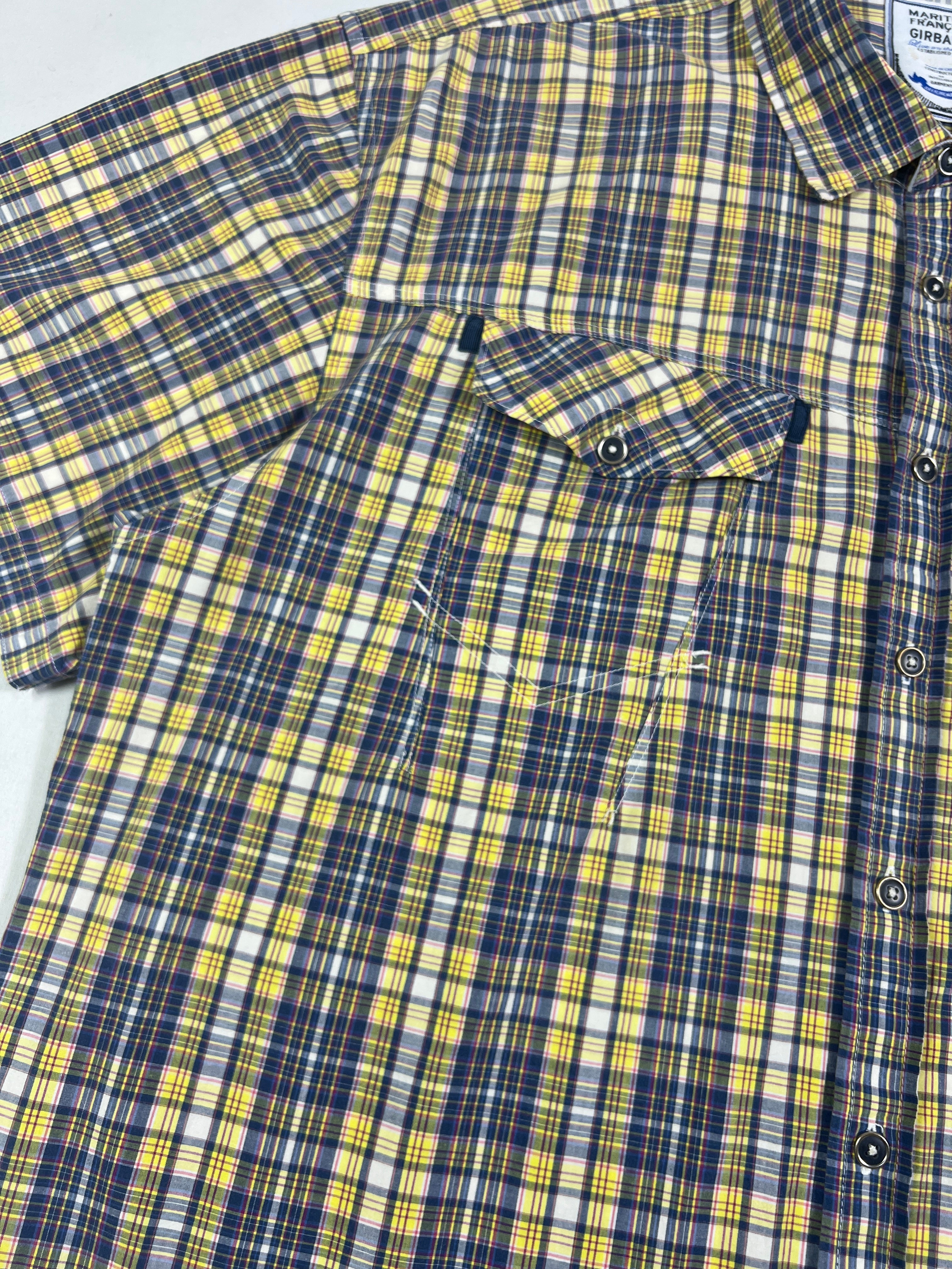Marithé + François Girbaud Plaid Shirt
