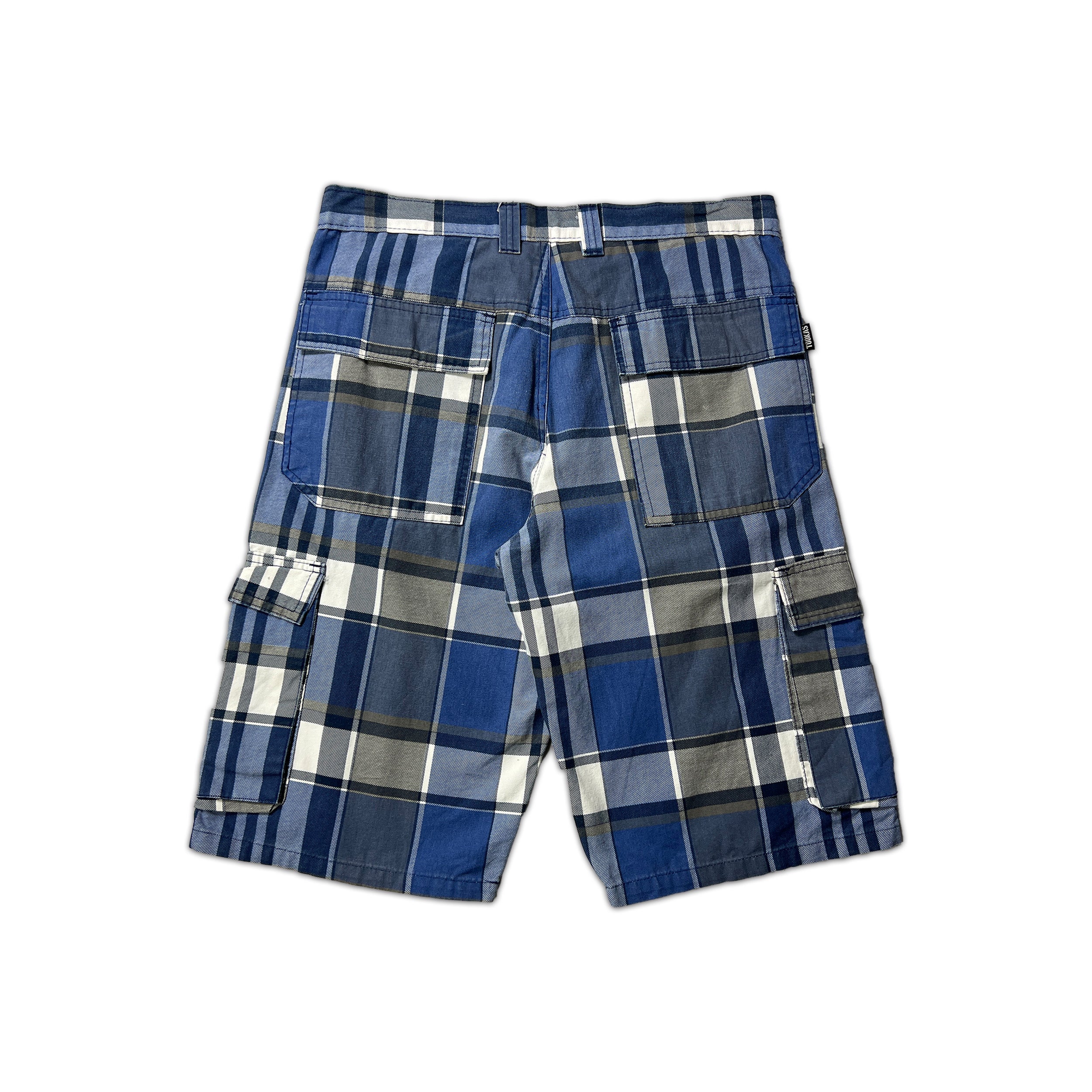 Tookas Freestyle Plaid Cargo Shorts
