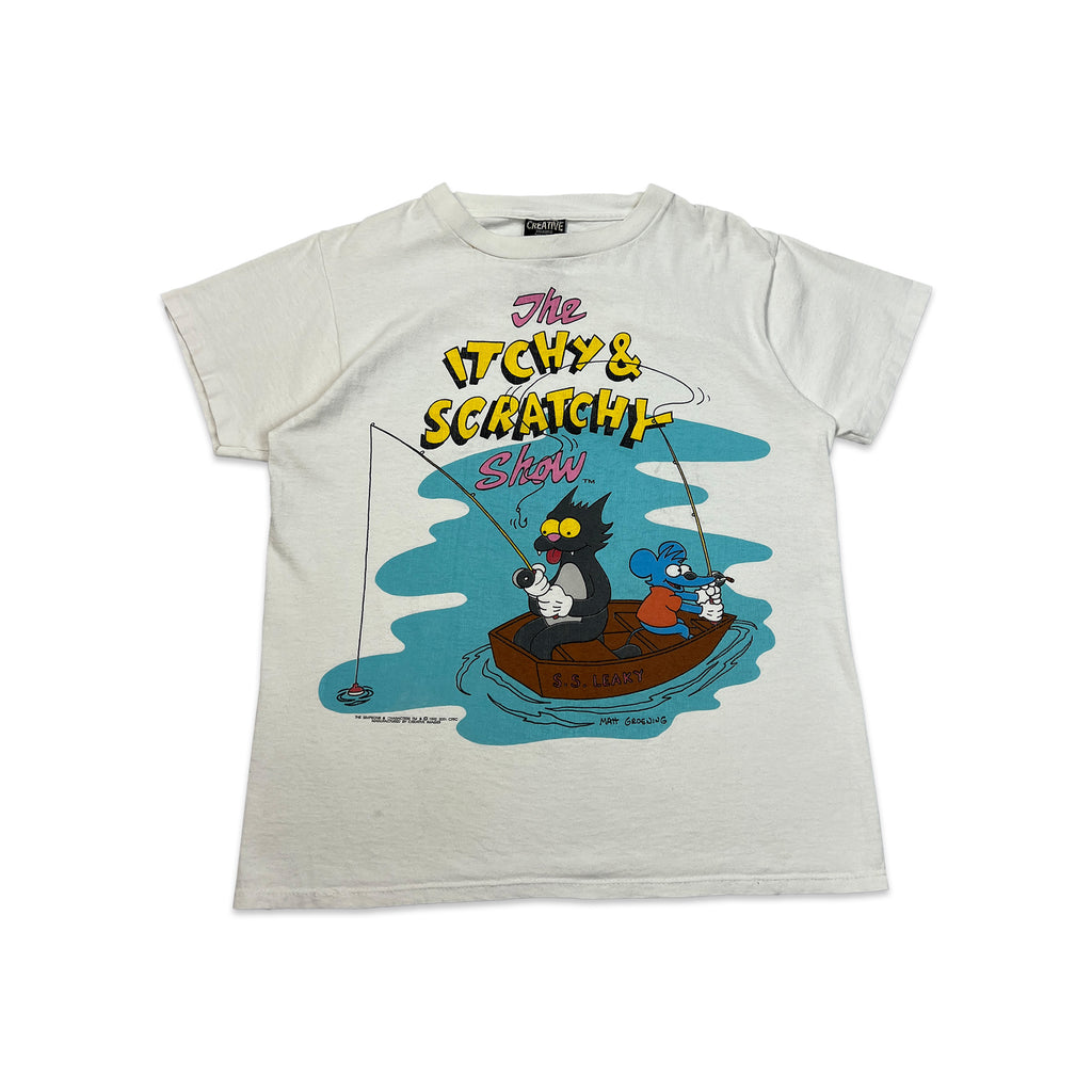 Creative Images Itchy & Scratchy 1992 Merch T-Shirt