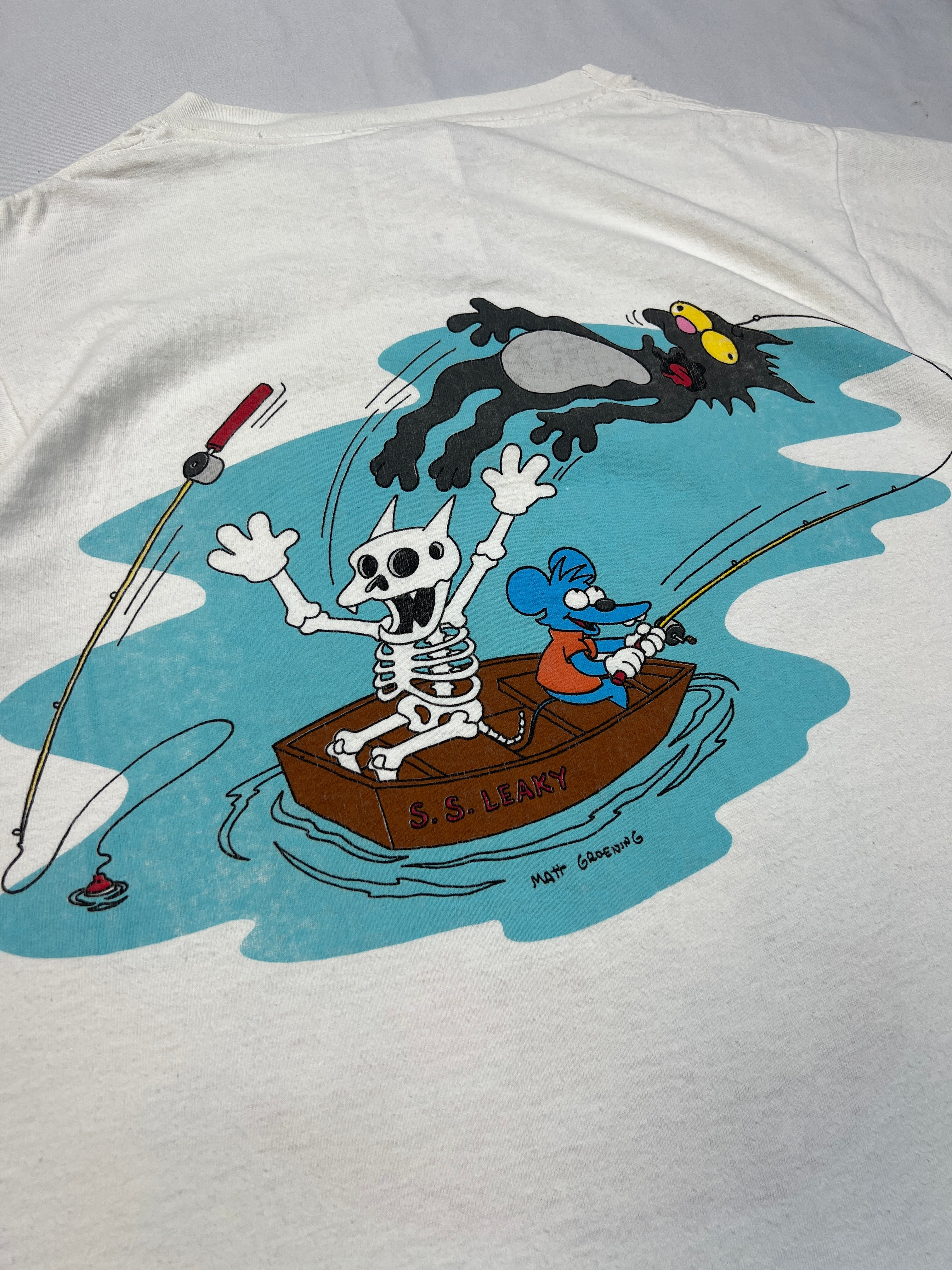 Creative Images Itchy & Scratchy 1992 Merch T-Shirt
