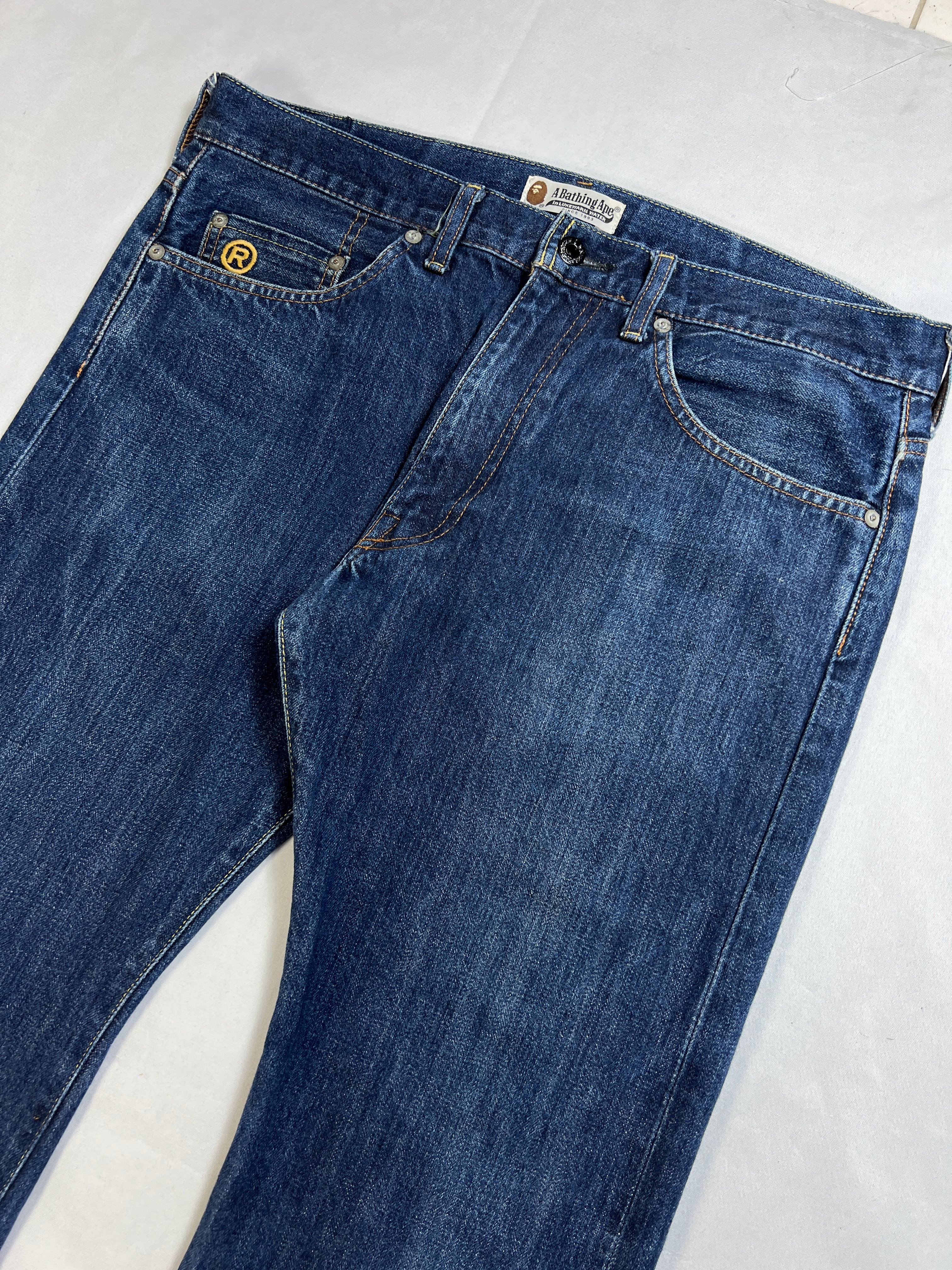 A Bathing Ape Bape Sta Selvedge Denim