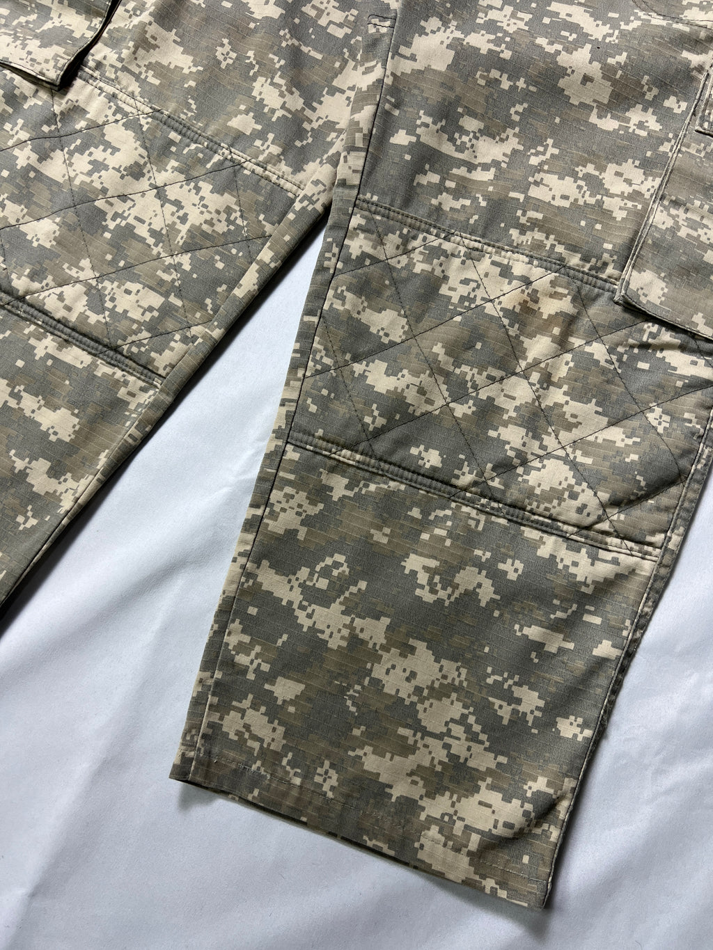 Castella Digital Camo Military Cargo Double Knee Pants