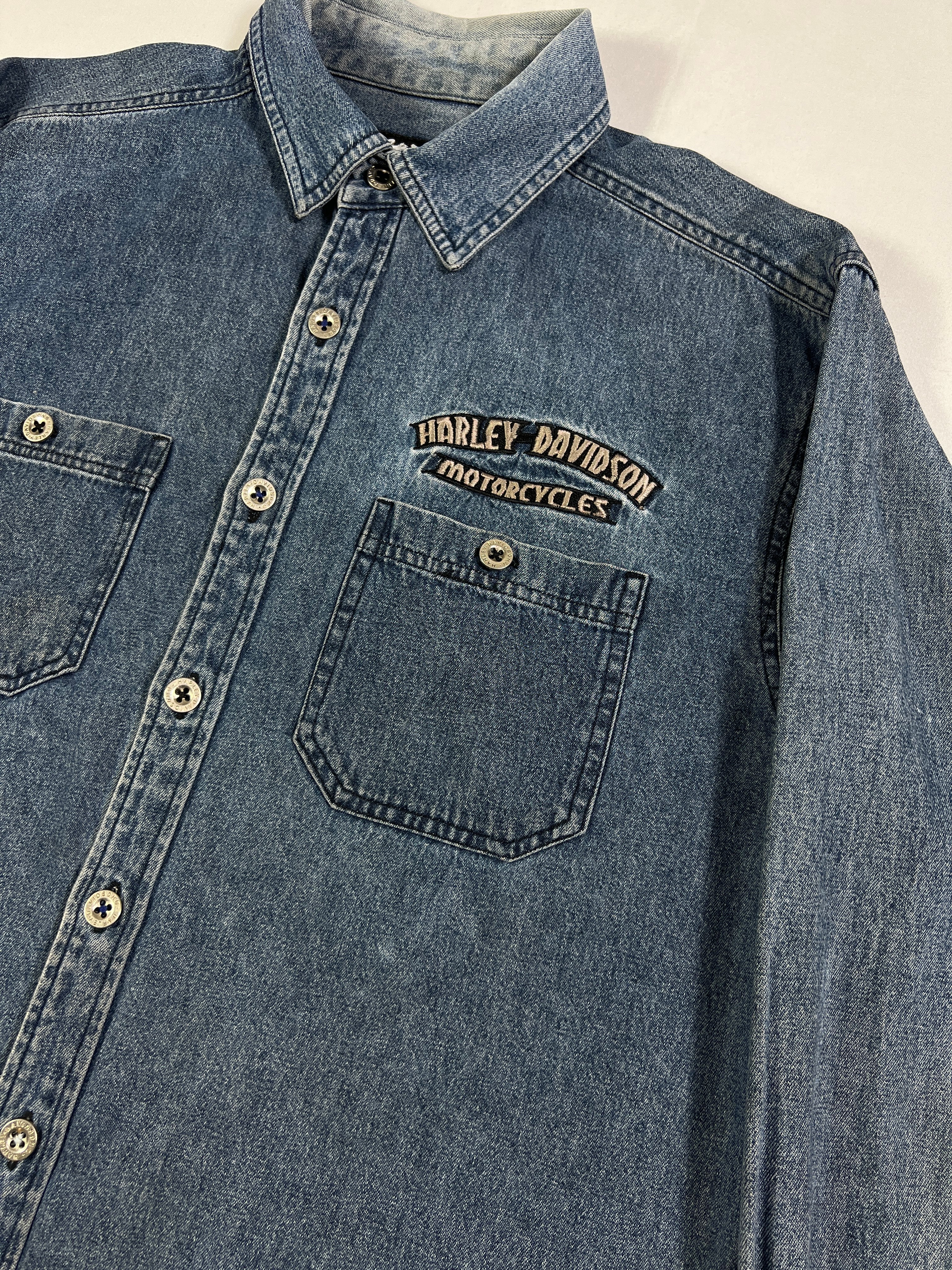 Harley Davidson Jeans Shirt