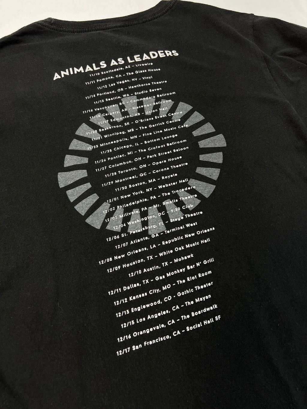 MDNY Animals As Leaders ''The Madness Of Many'' Merch T-Shirt