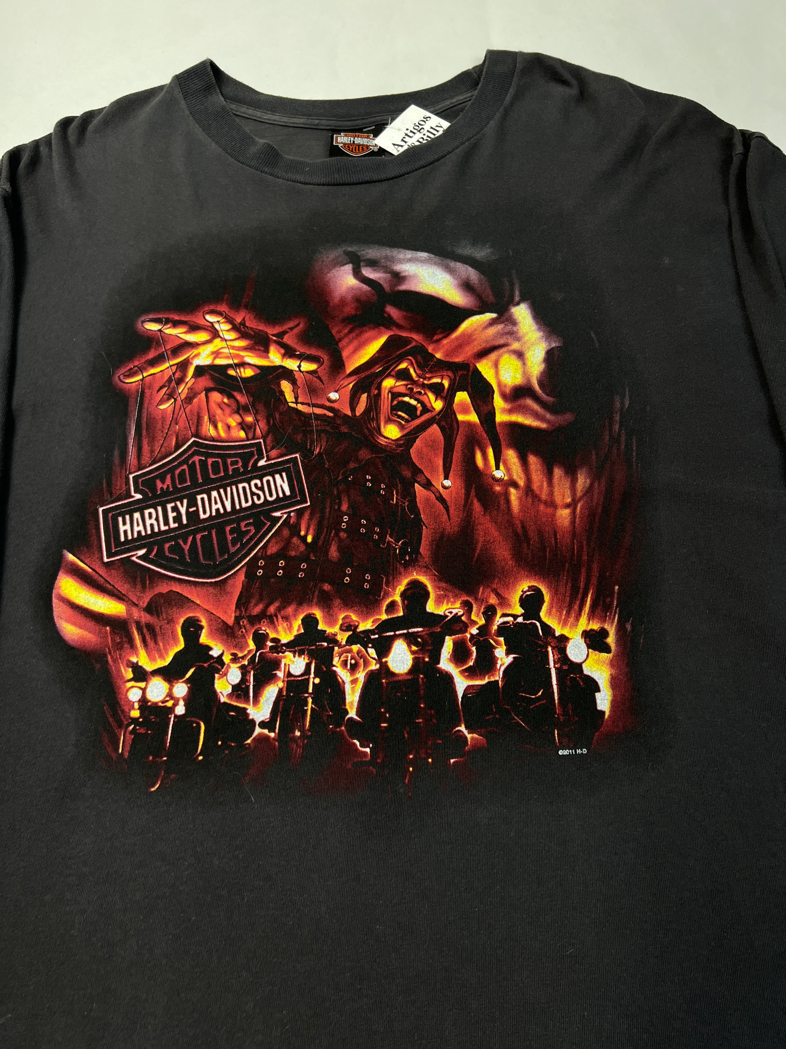 Harley Davidson 2011 Clown Longsleeve T-Shirt