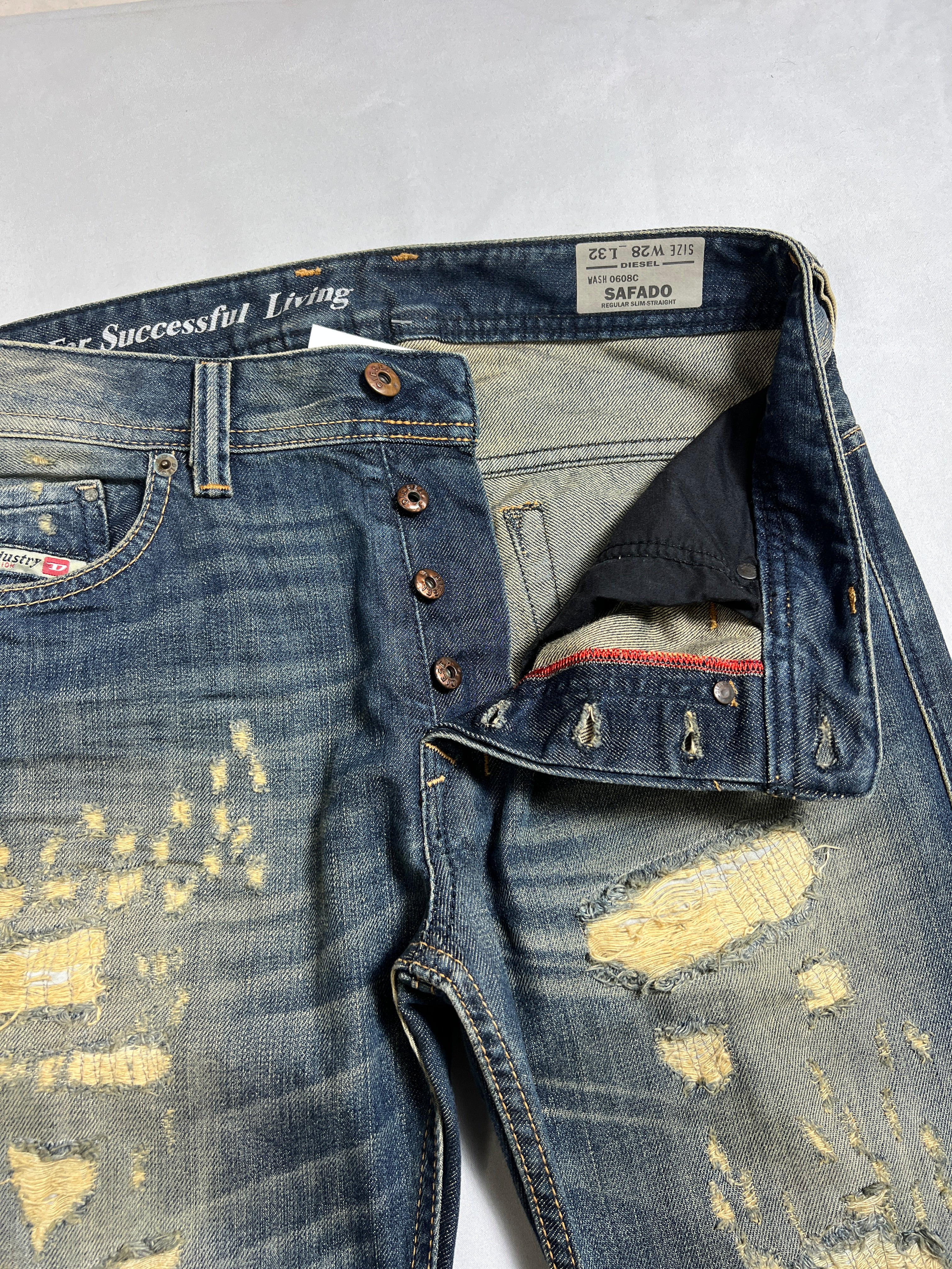 Diesel Safado Destroyed Jeans
