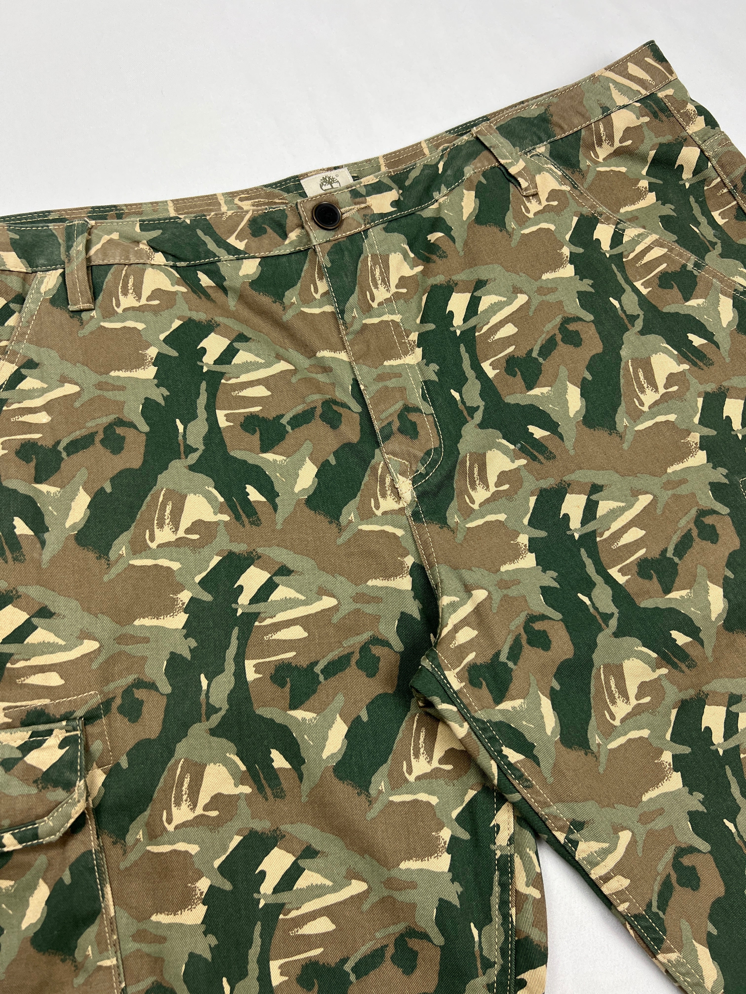 Timberland Camo Cargo Shorts