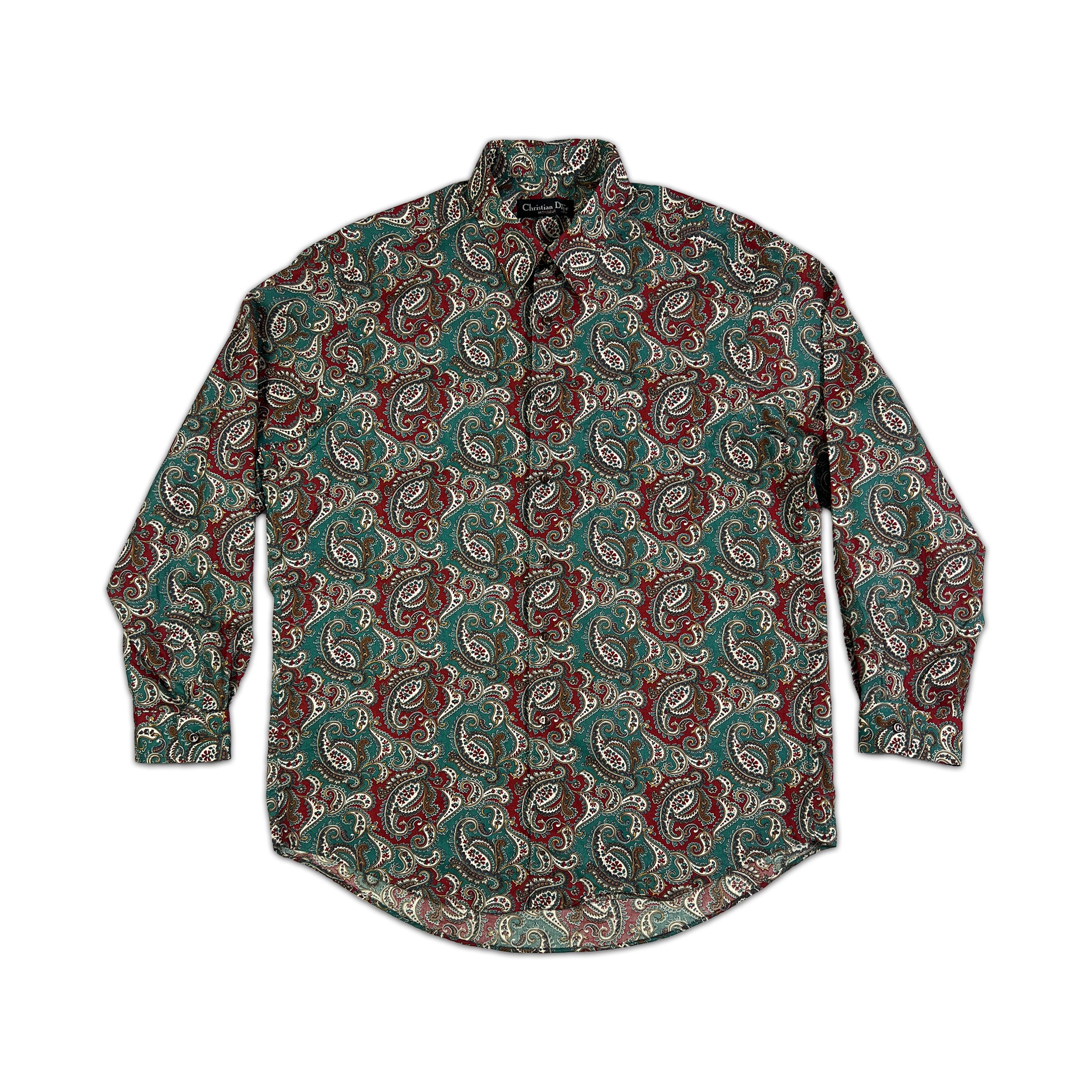 Christian Dior Paisley Shirt