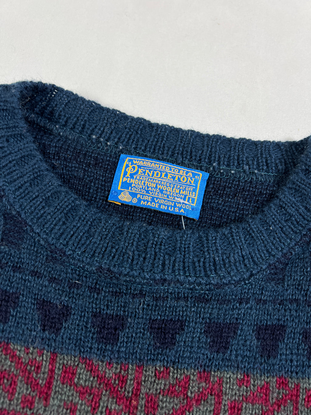 Pendleton Fair Isle Wool Pullover
