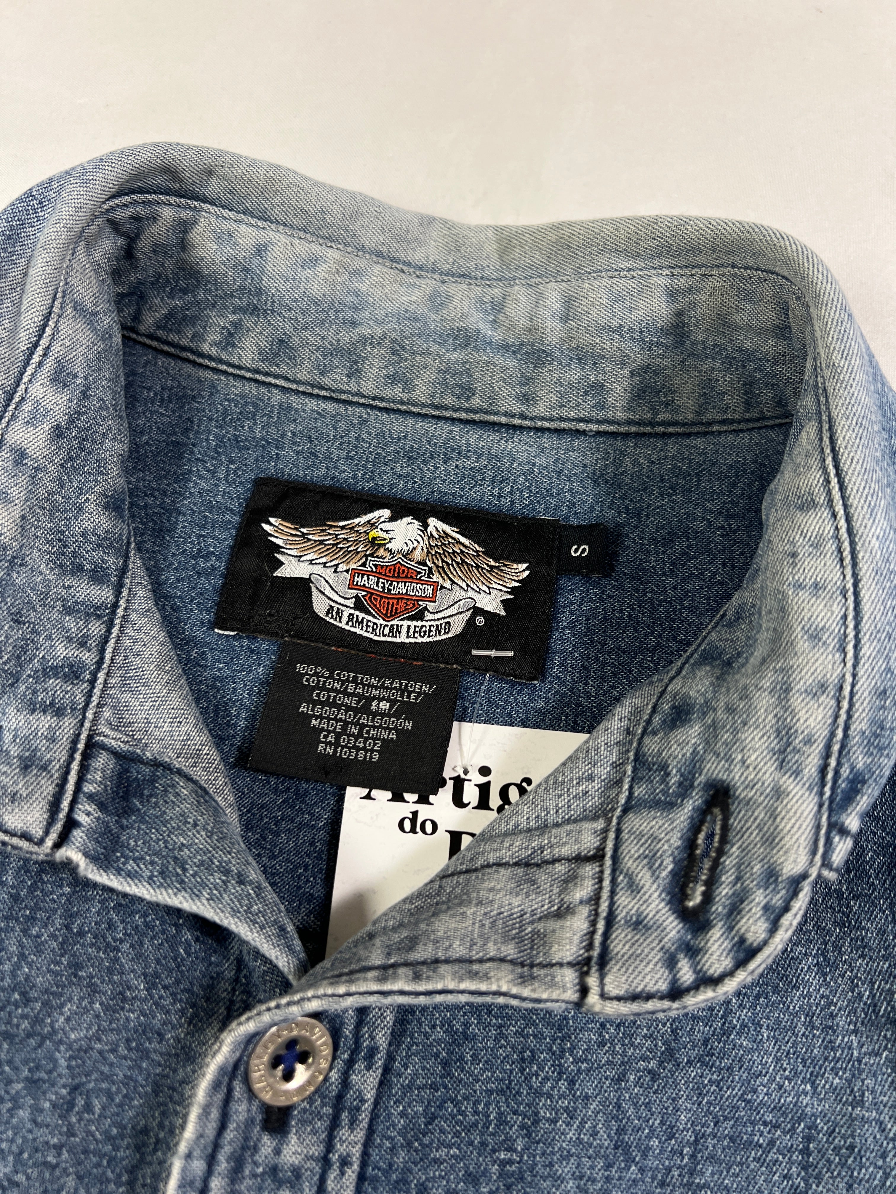 Harley Davidson Jeans Shirt