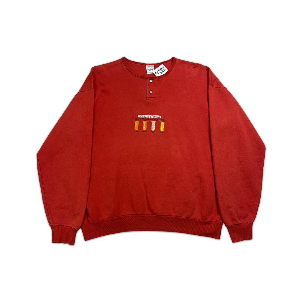 Malwee Two-Button Crewneck
