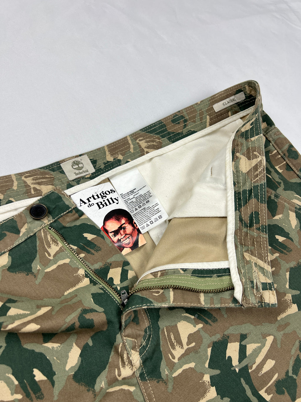 Timberland Camo Cargo Shorts