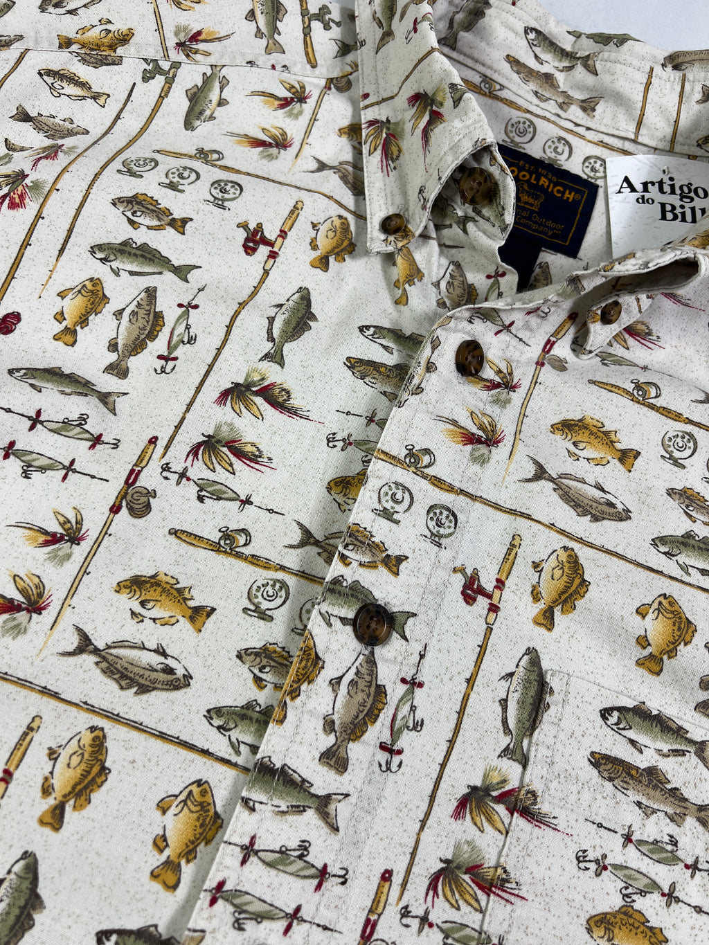 Woolrich Fishing Patterned Shirt