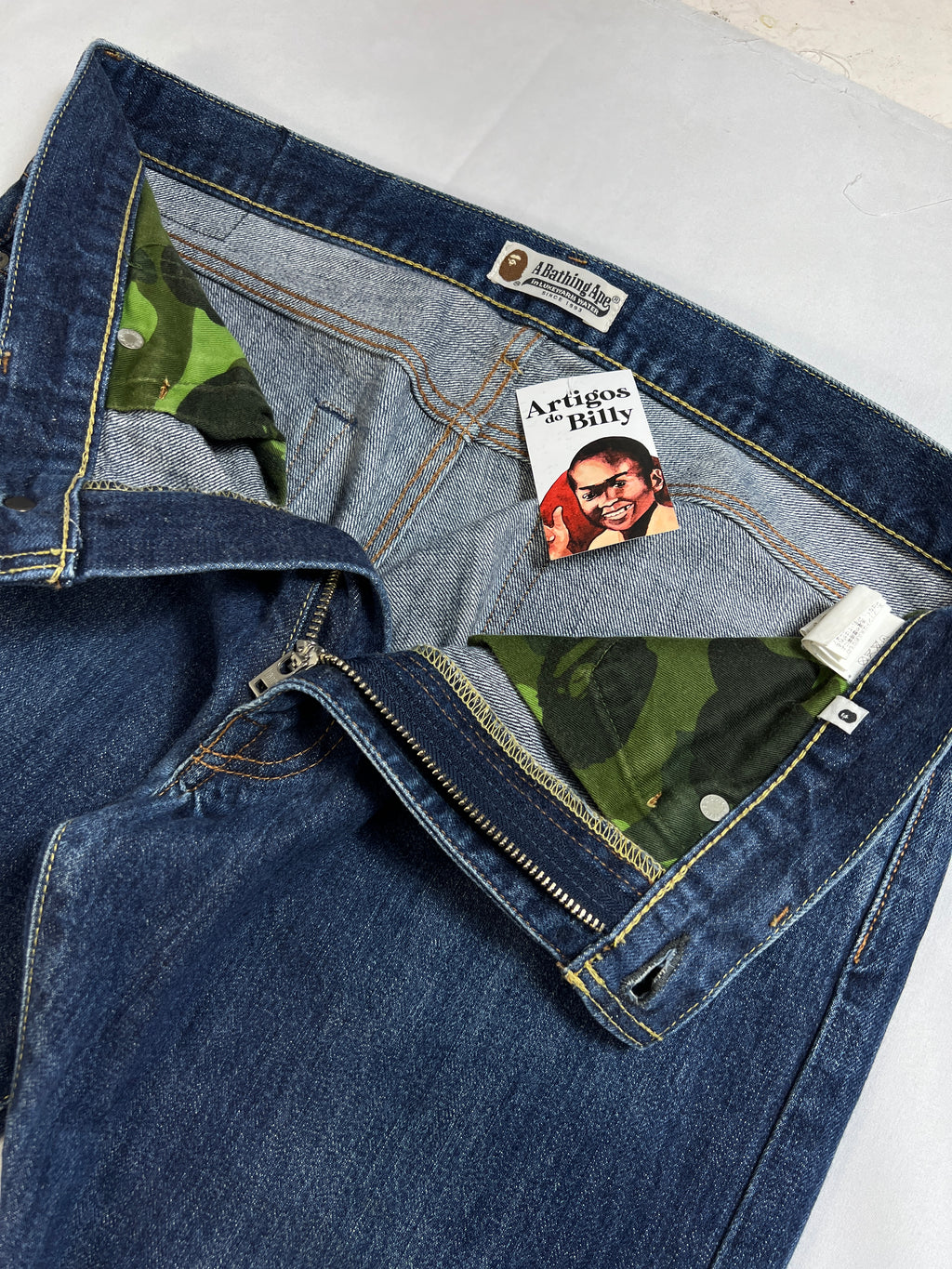 A Bathing Ape Bape Sta Selvedge Denim