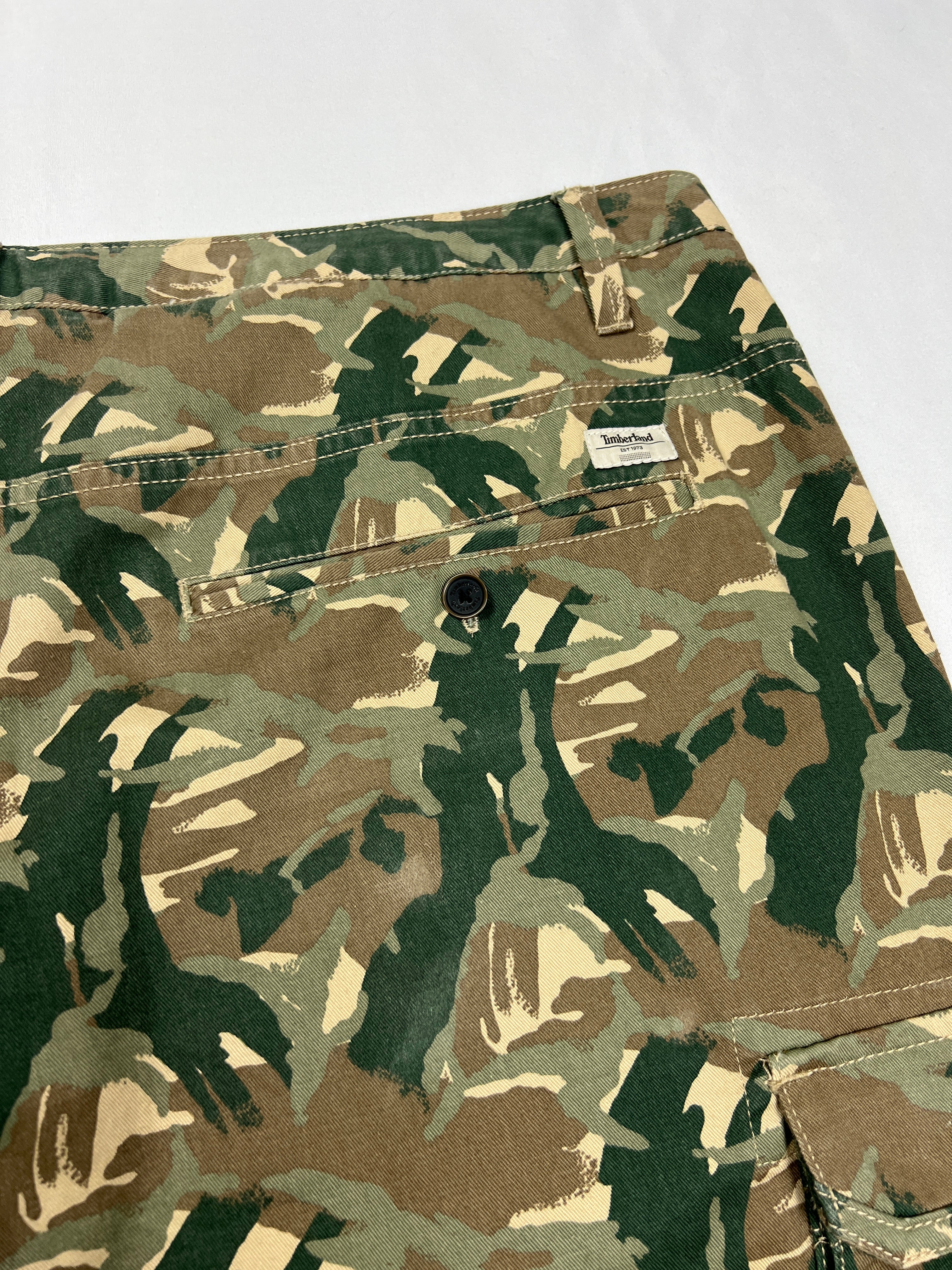 Timberland Camo Cargo Shorts